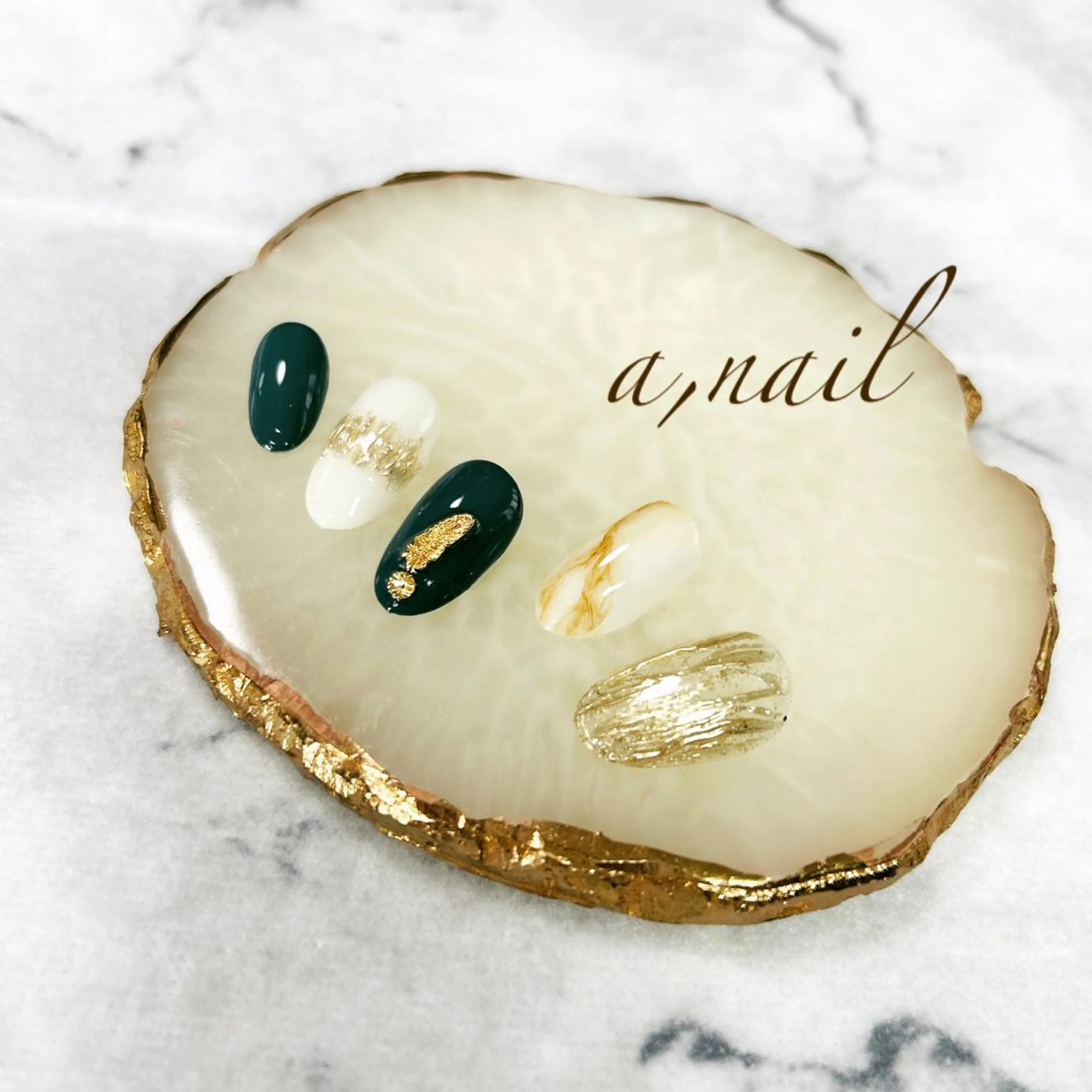 ネイル ジェルネイル グラデーション キラキラネイル 大理石ネイル(マーブル) ミラーネイル ハンドネイル ネイルサロン エーネイルのネイルデザイン