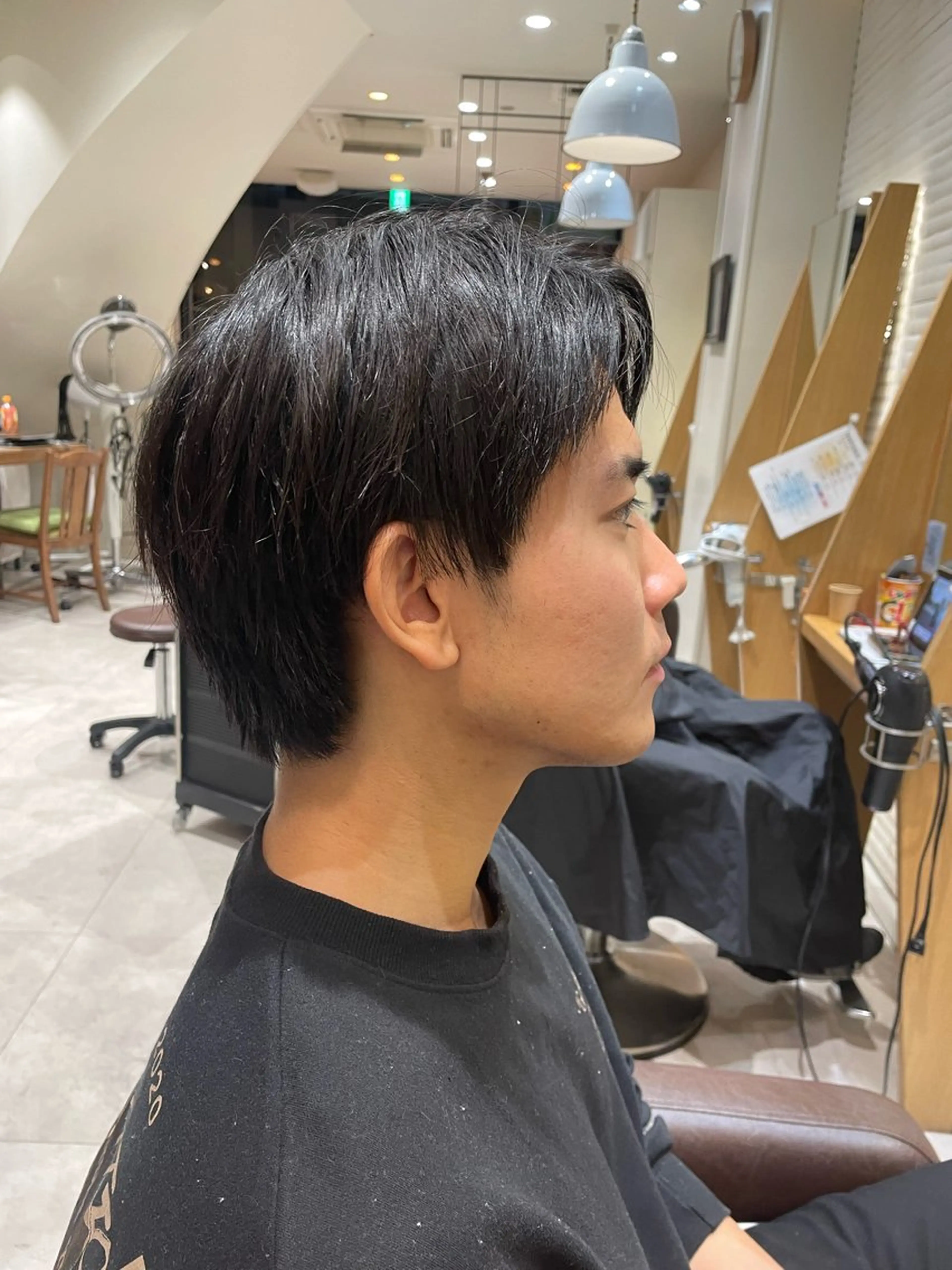 メンズ 吉川沙知 /ナチュラルカラーのヘアスタイル