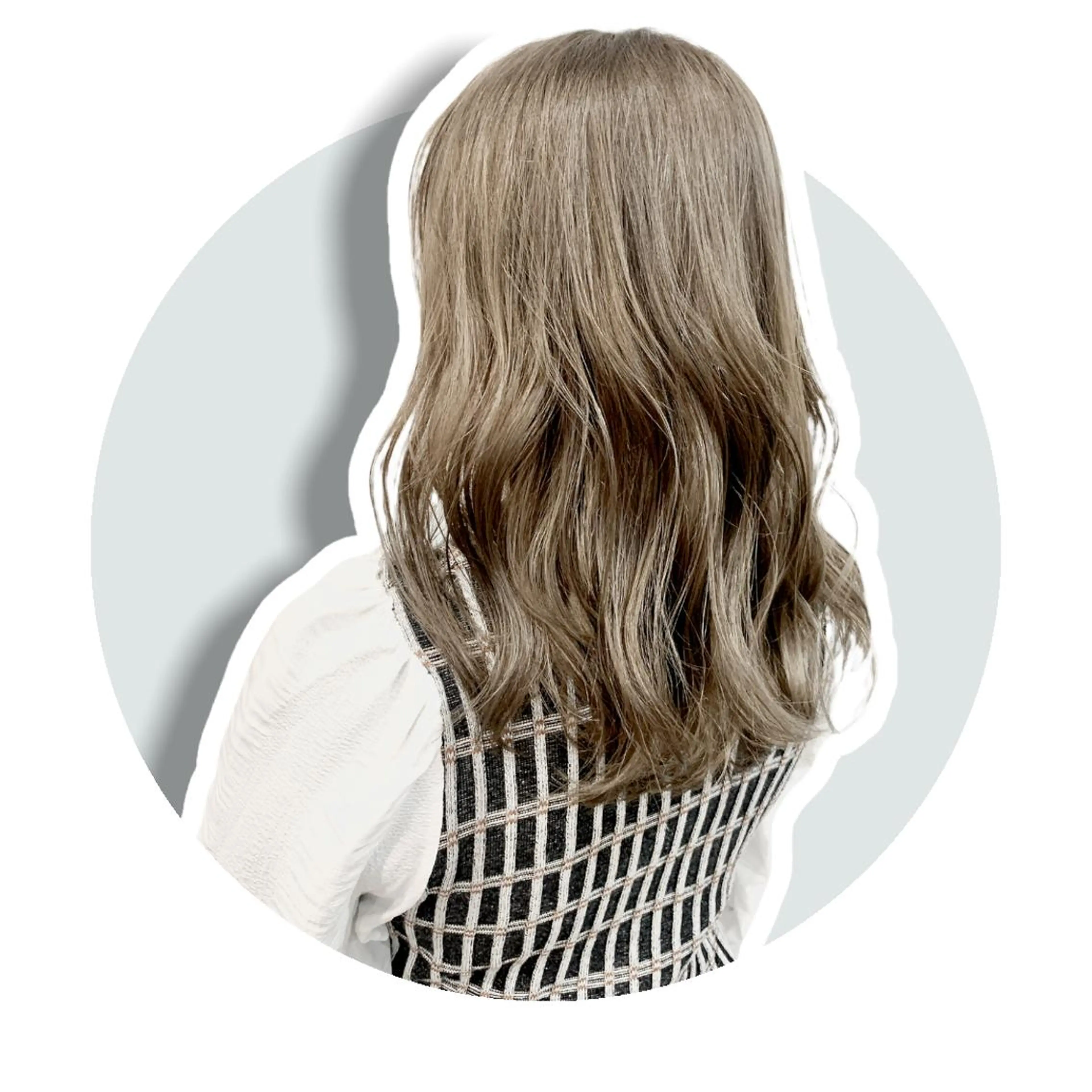 ミディアム GATE. staffのヘアスタイル