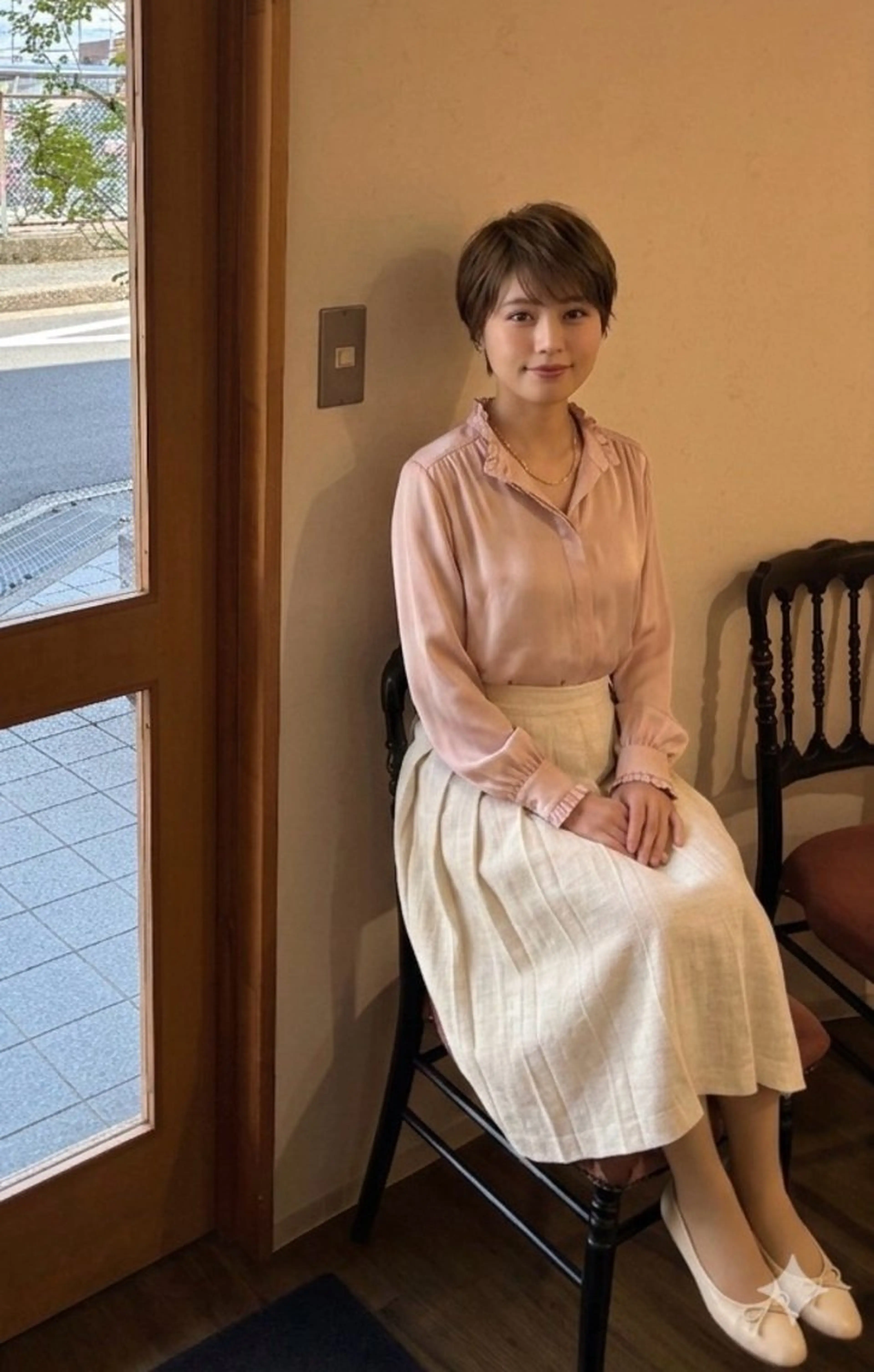 ショート ウタカ シロウのヘアスタイル