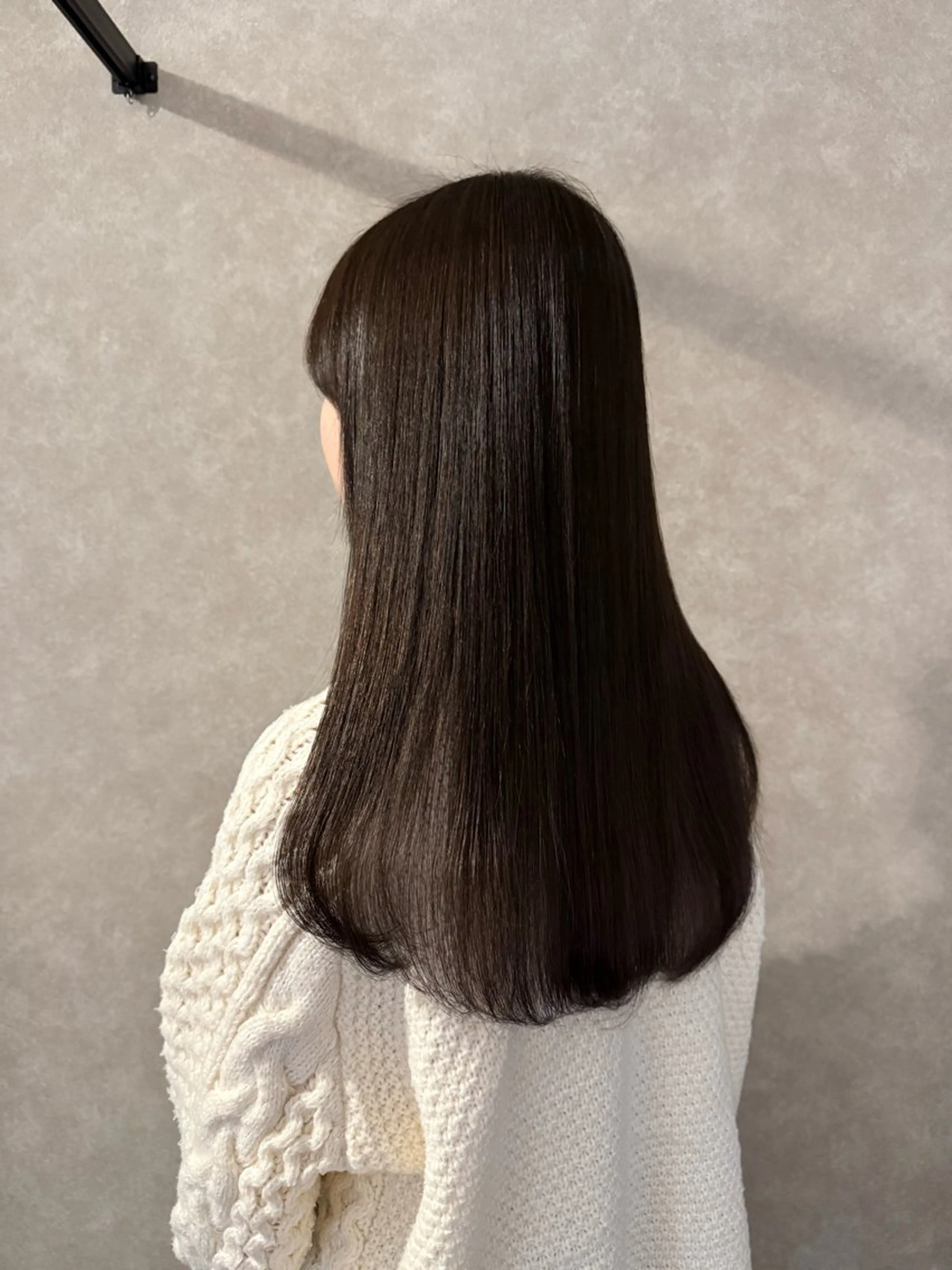 天使の艶カラー🤎✨＋カット＋ジェルパックトリートメント付きの写真