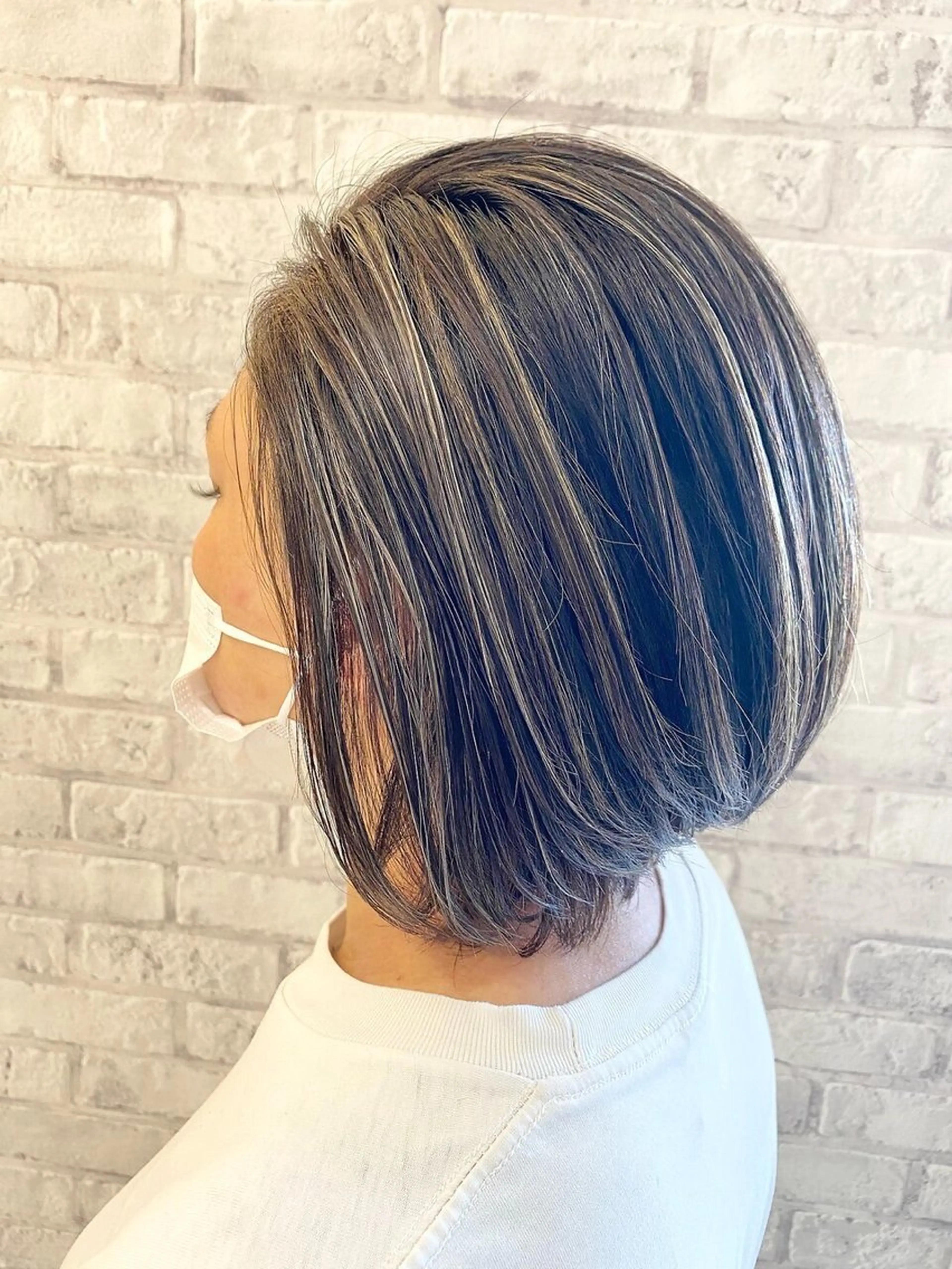 ショート カラー カット ヘアカラー トリートメント ショート/似合わせ/ オクズミ ジュンのヘアスタイル