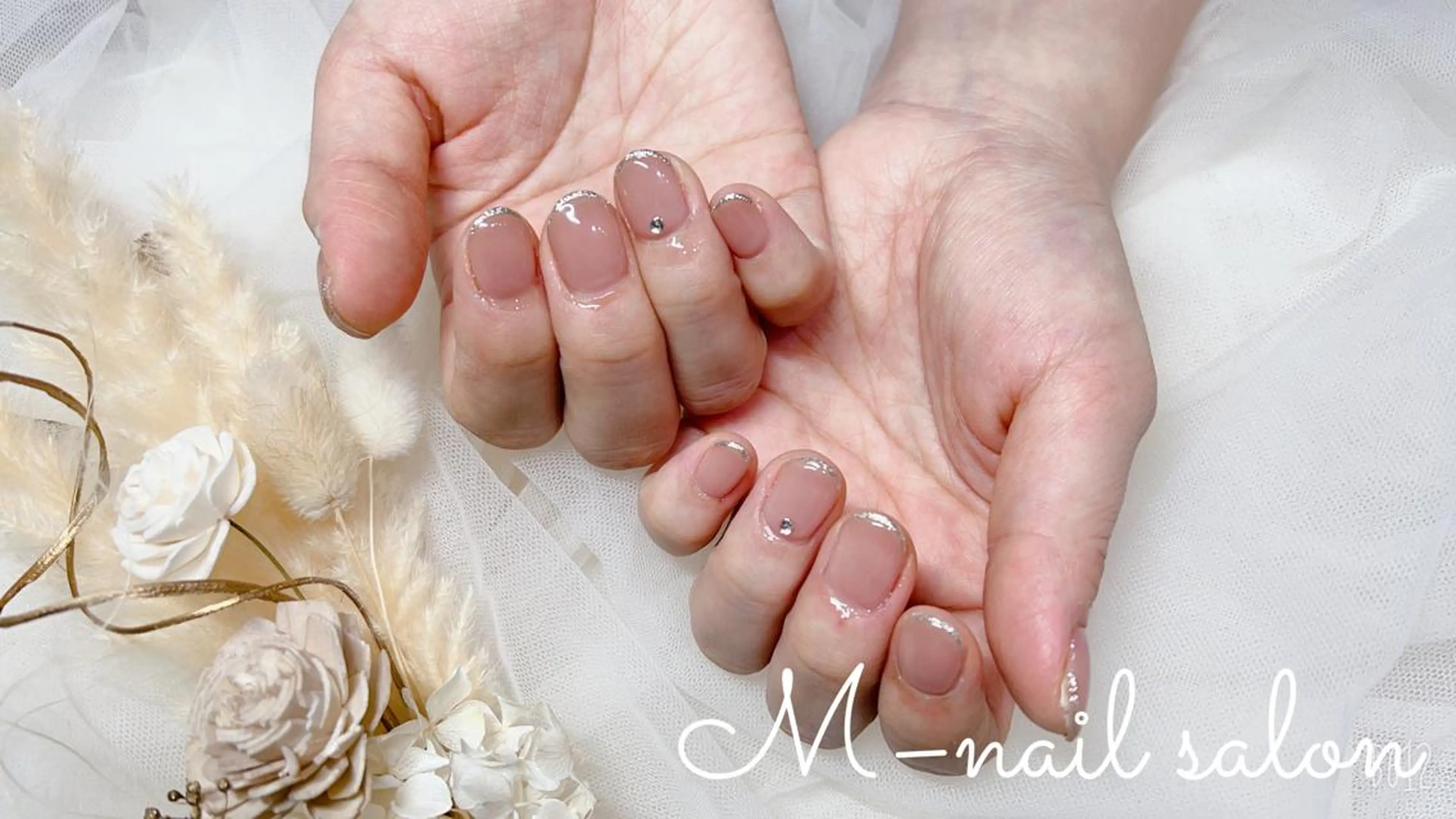 ネイル シンプルネイル M_ nail salonのネイルデザイン