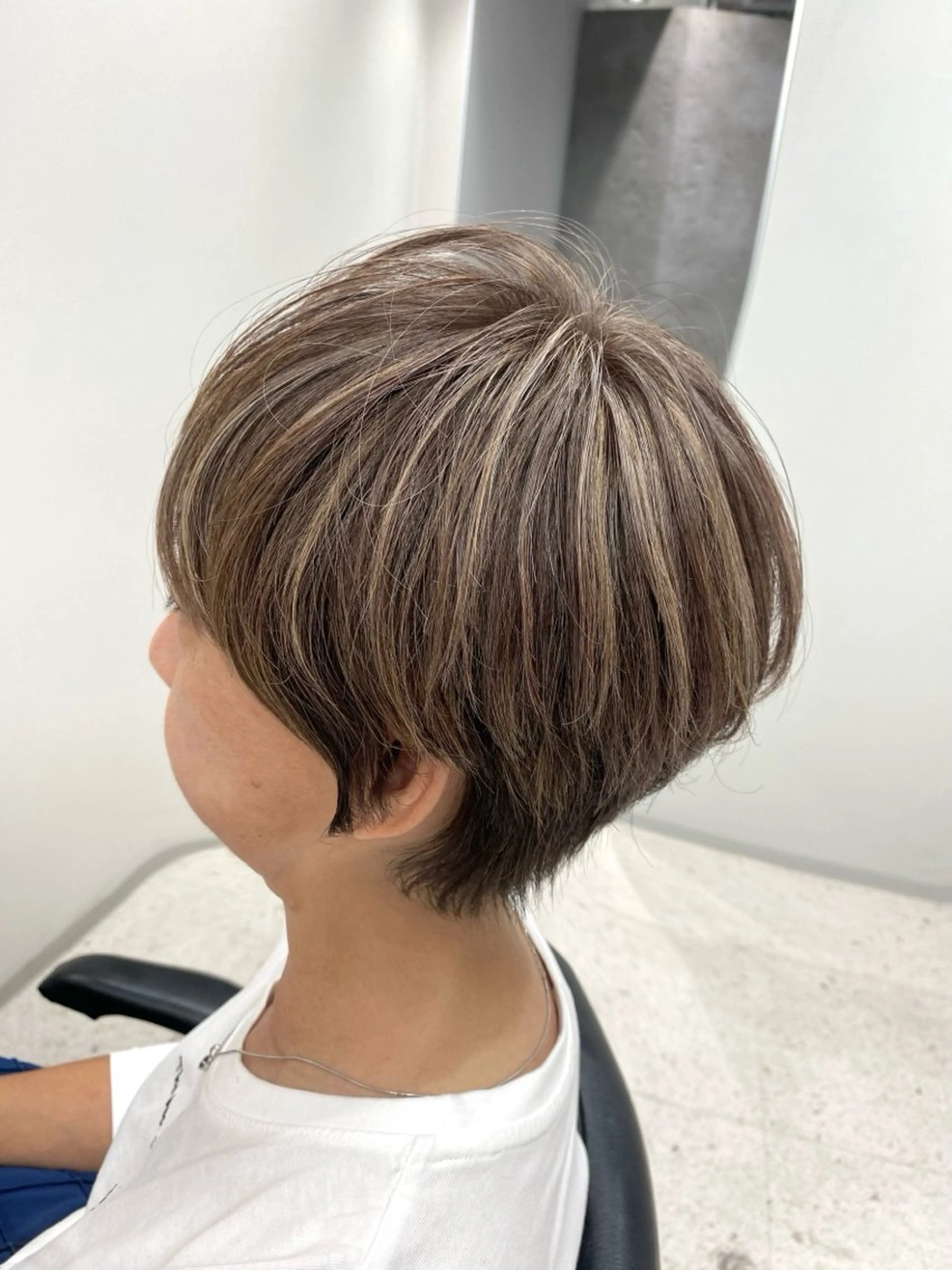 ショート fizelle 南堀江のヘアスタイル