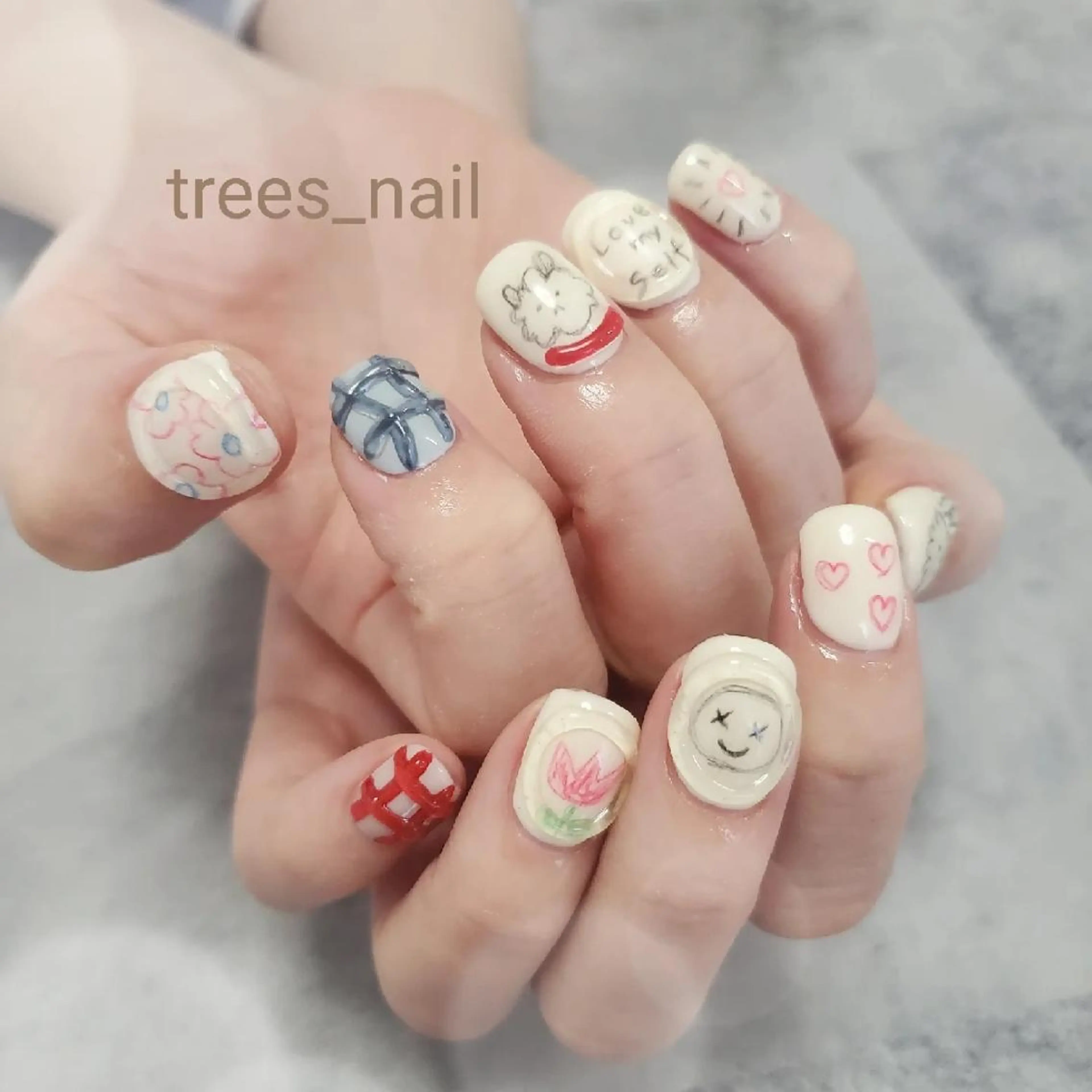 ネイル trees_ nailのネイルデザイン
