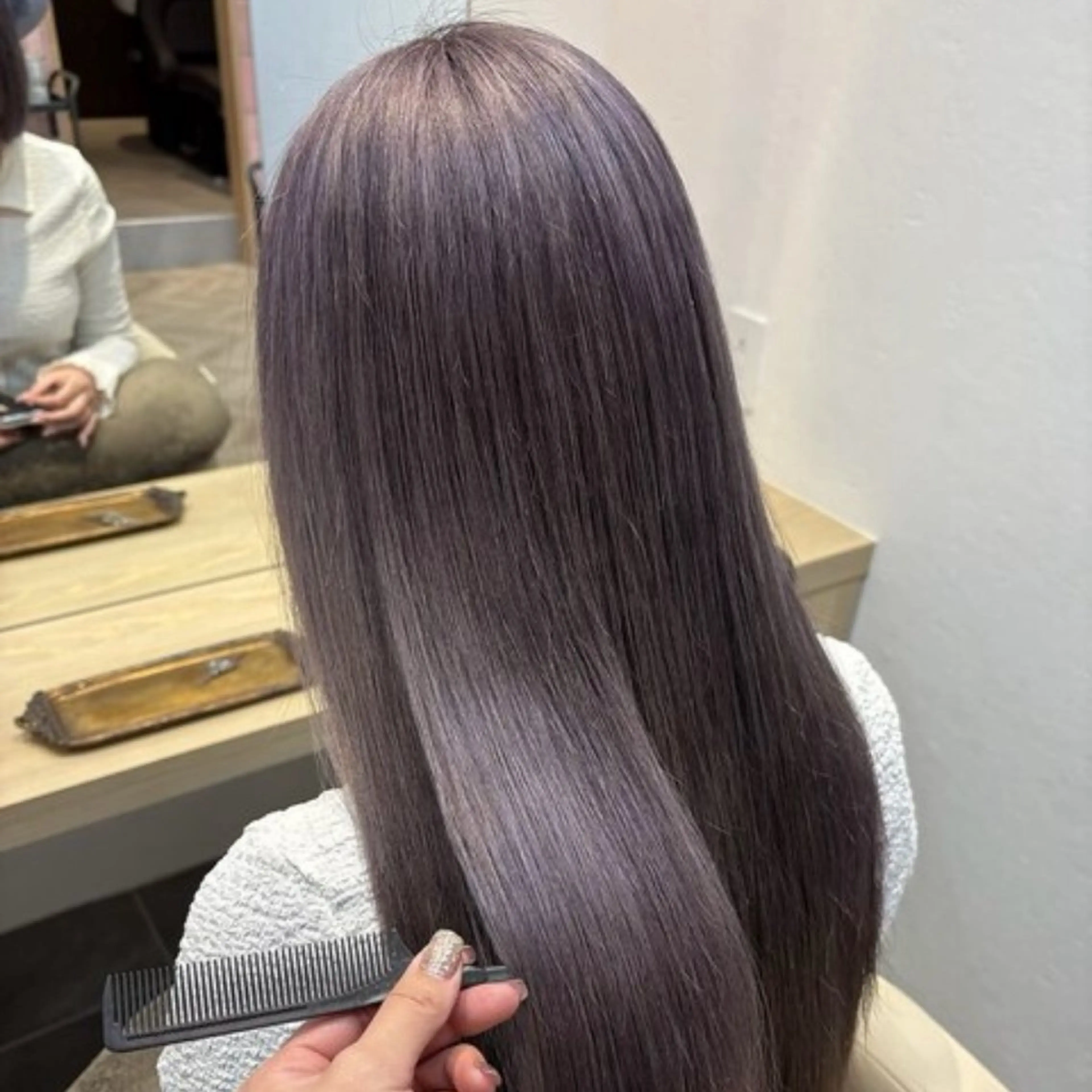 ロング カラー カット ヘアカラー レイヤー/暖色カラー 🎀はるのヘアスタイル