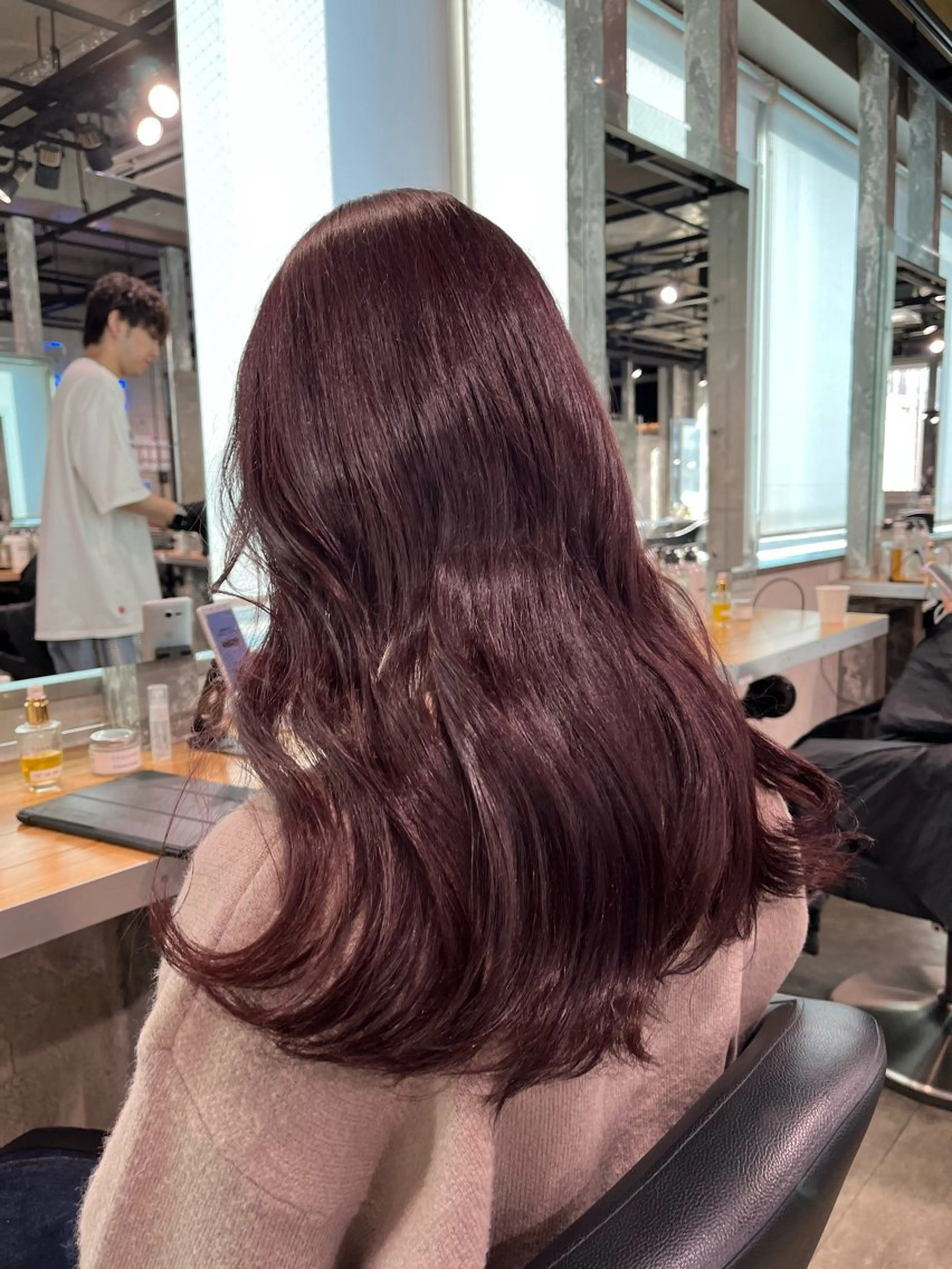 セミロング 似合わせhair🌷 momoのヘアスタイル