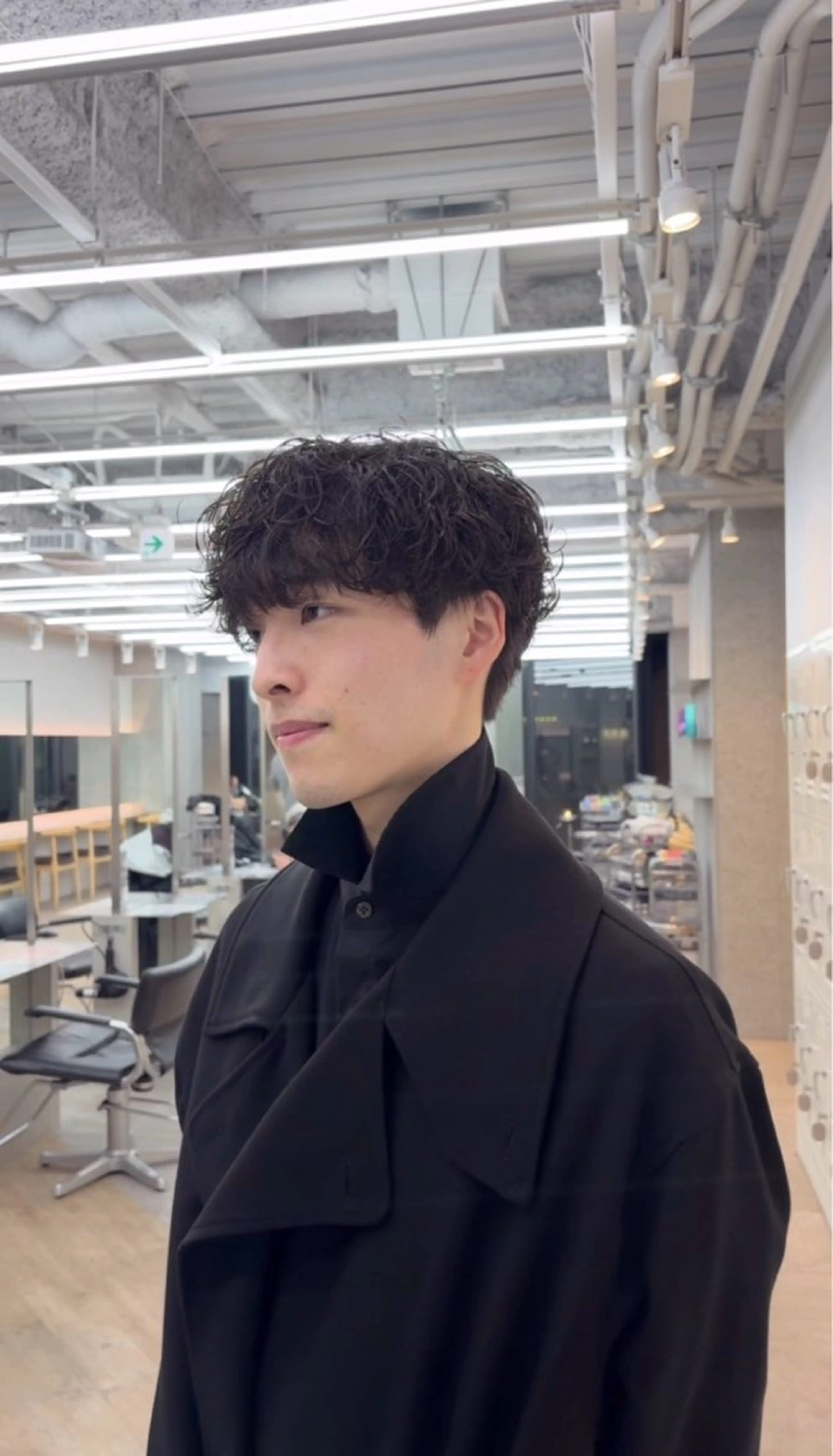 パーマ メンズ カット パーマ 🌀toa/波巻き✨ /メンズパーマ／栄のヘアスタイル