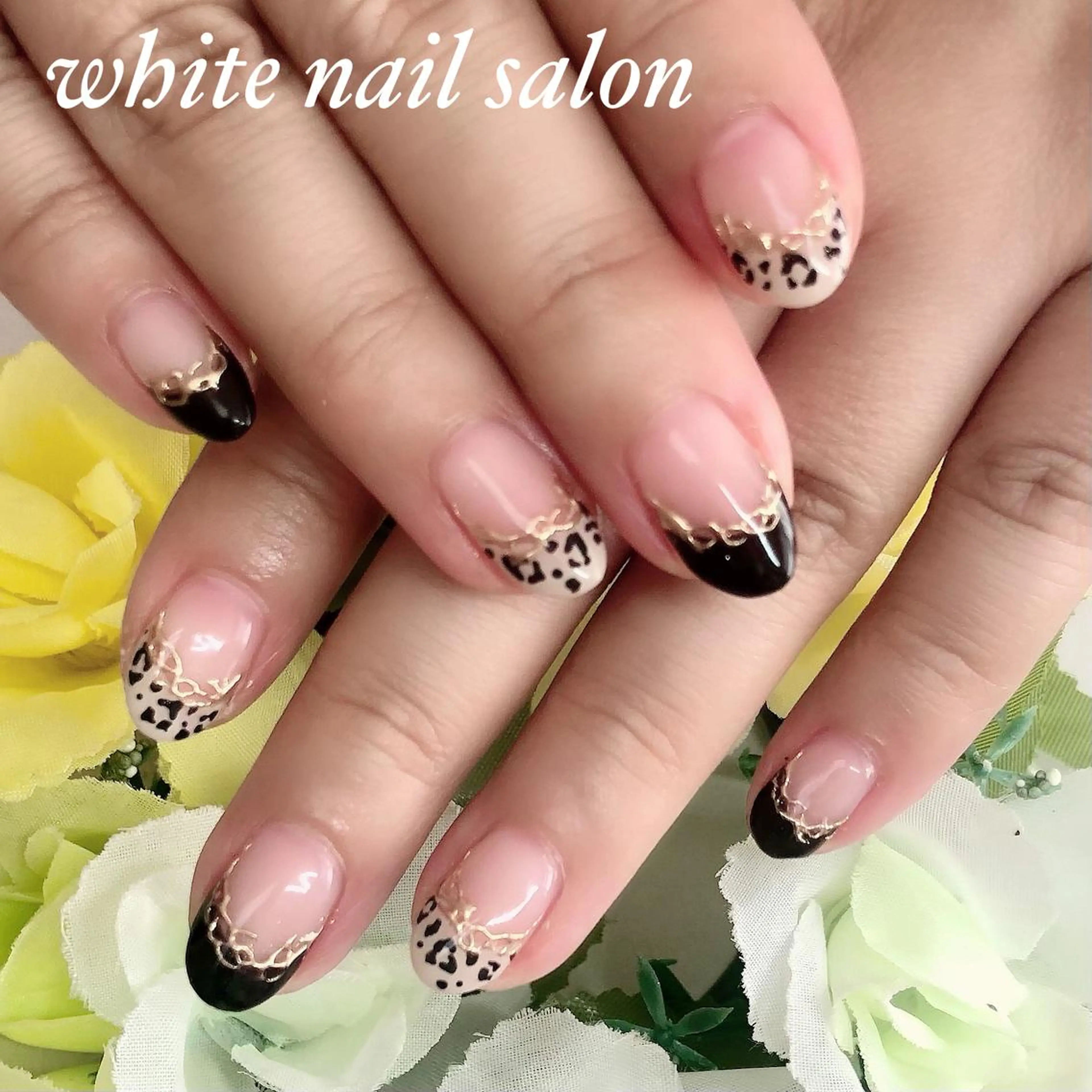 ネイル ジェルネイル ハードジェル 持ち込み ソフトジェル ハンドネイル white nail salonのネイルデザイン