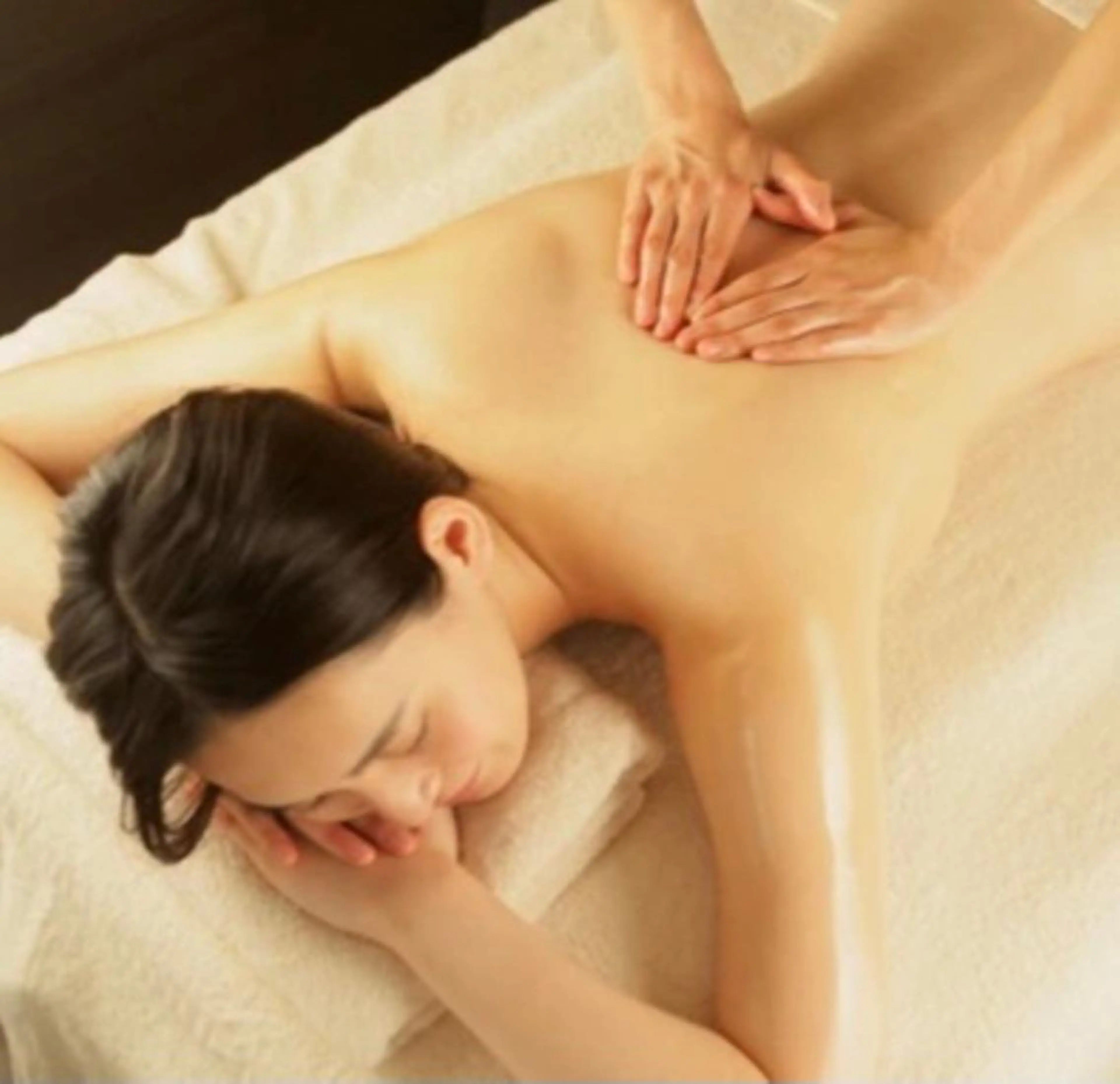 背中オイルトリートメントの写真