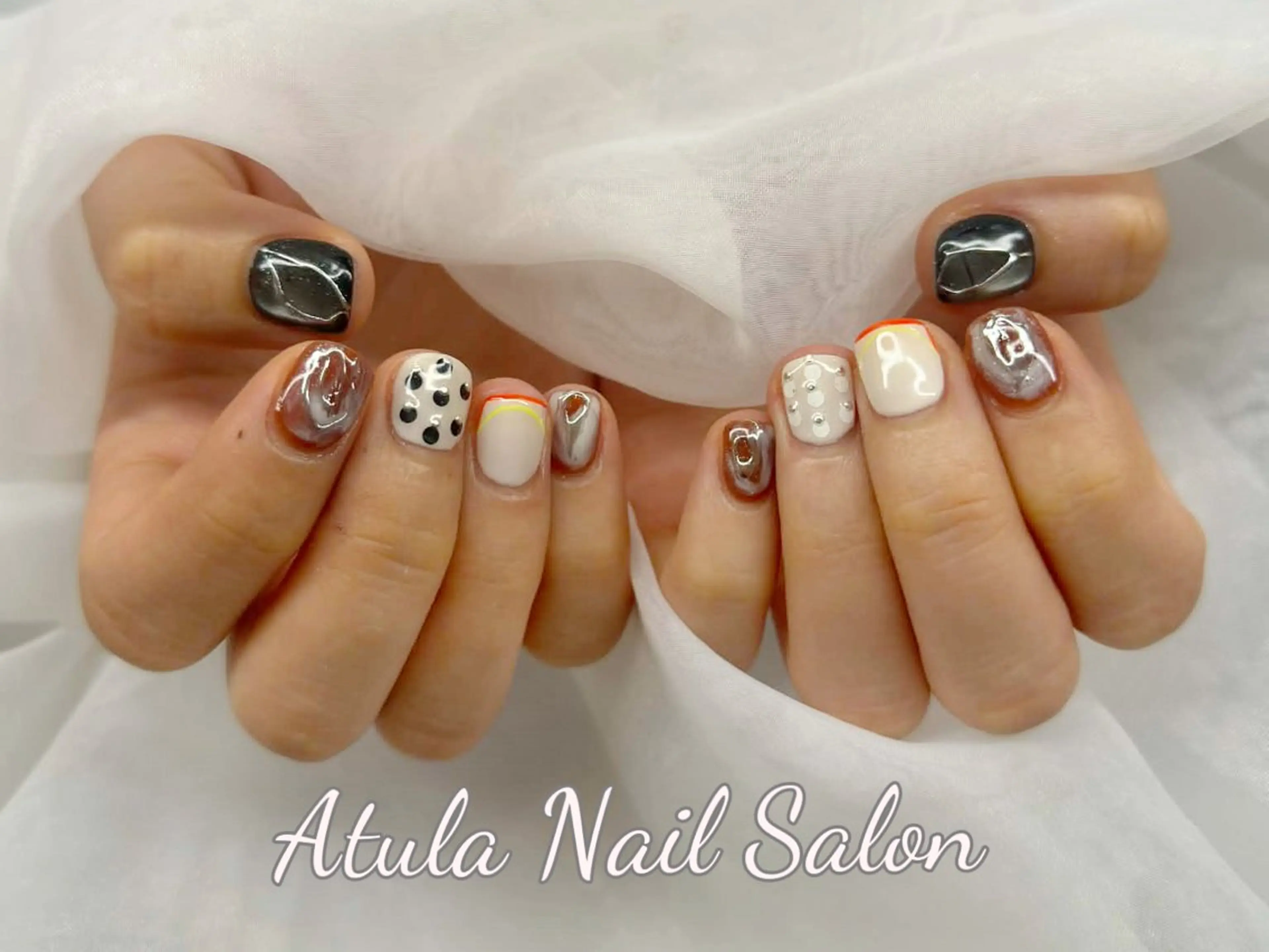 ネイル ハンドネイル ATULA nailのネイルデザイン