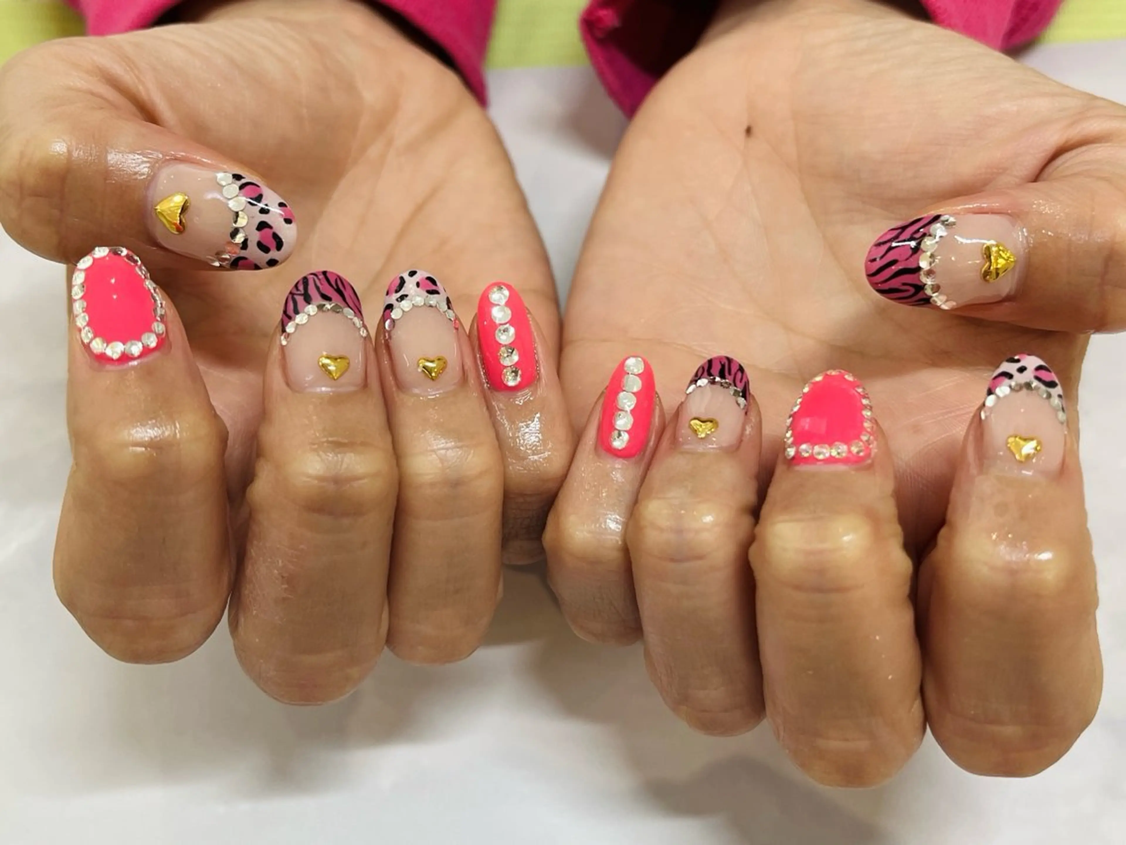 ネイル 持ち込み RAY NAIL 今池店 赤松のネイルデザイン
