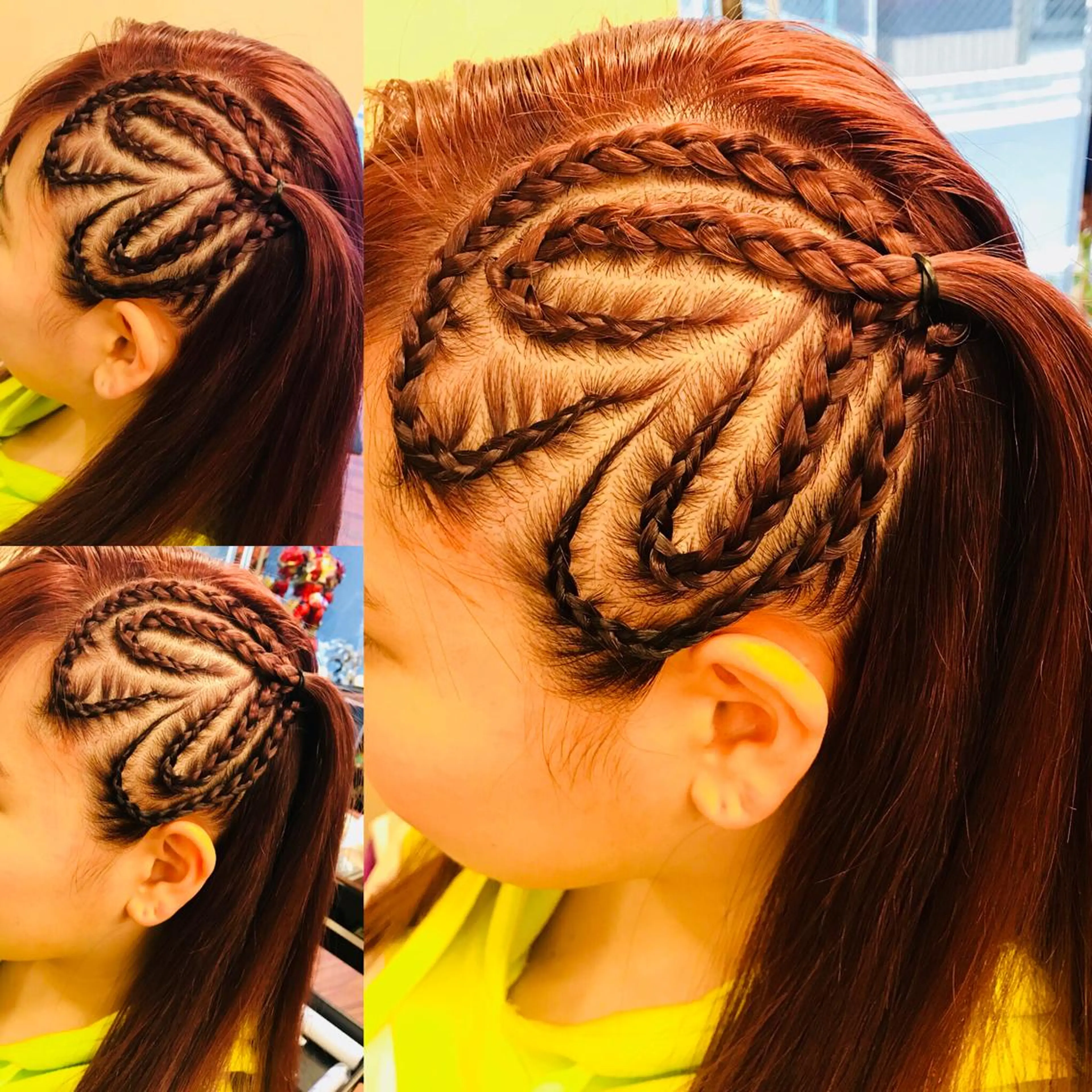 ✨コーンロウ✨ 本田さゃかのヘアスタイル