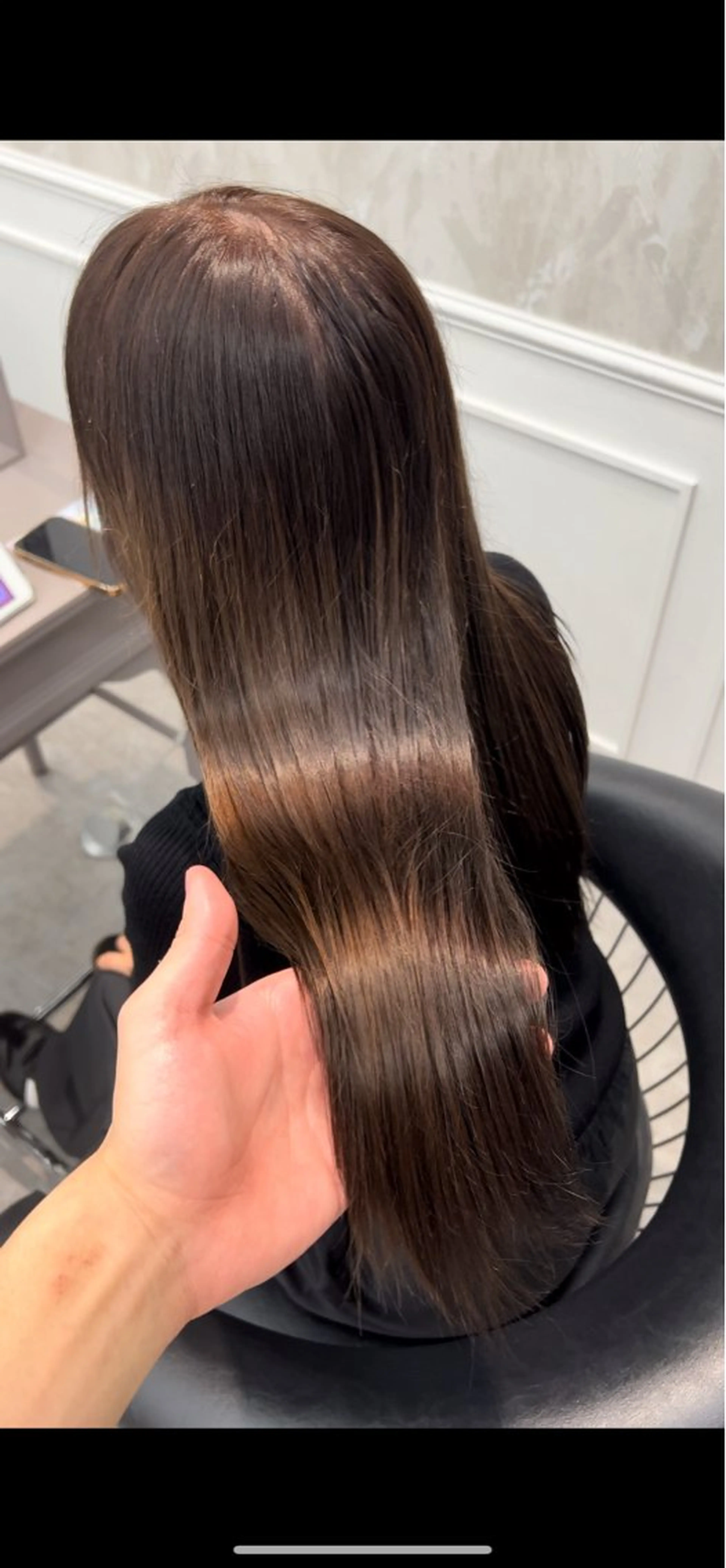 ロング 橋本 倫生のヘアスタイル