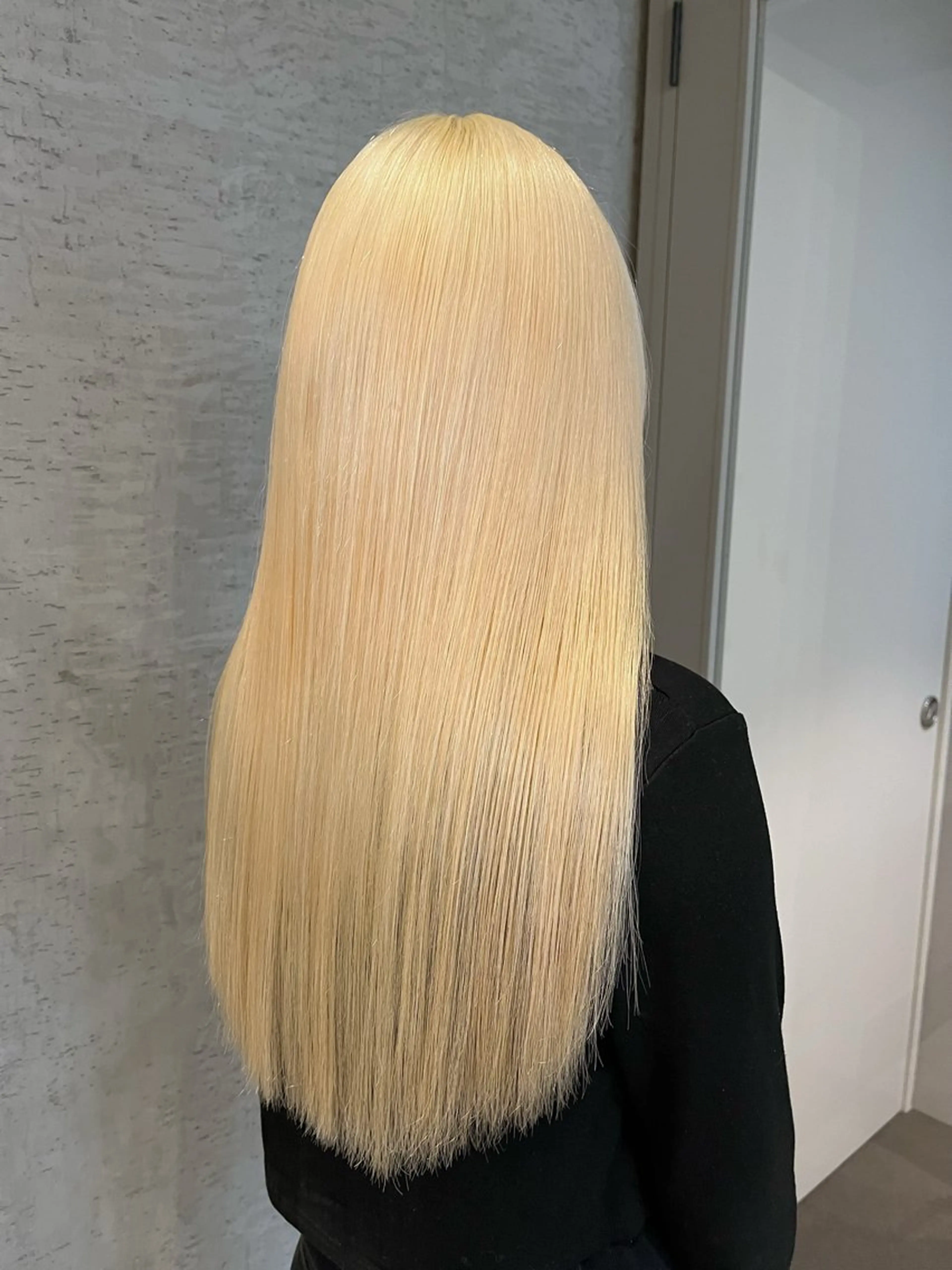 ロング カラー ブリーチ ブロンド デザインカラー ダブルカラー ハイトーンカラー ヘアカラー ハイトーン/髪質改善 ダブルカラー/名古屋のヘアスタイル