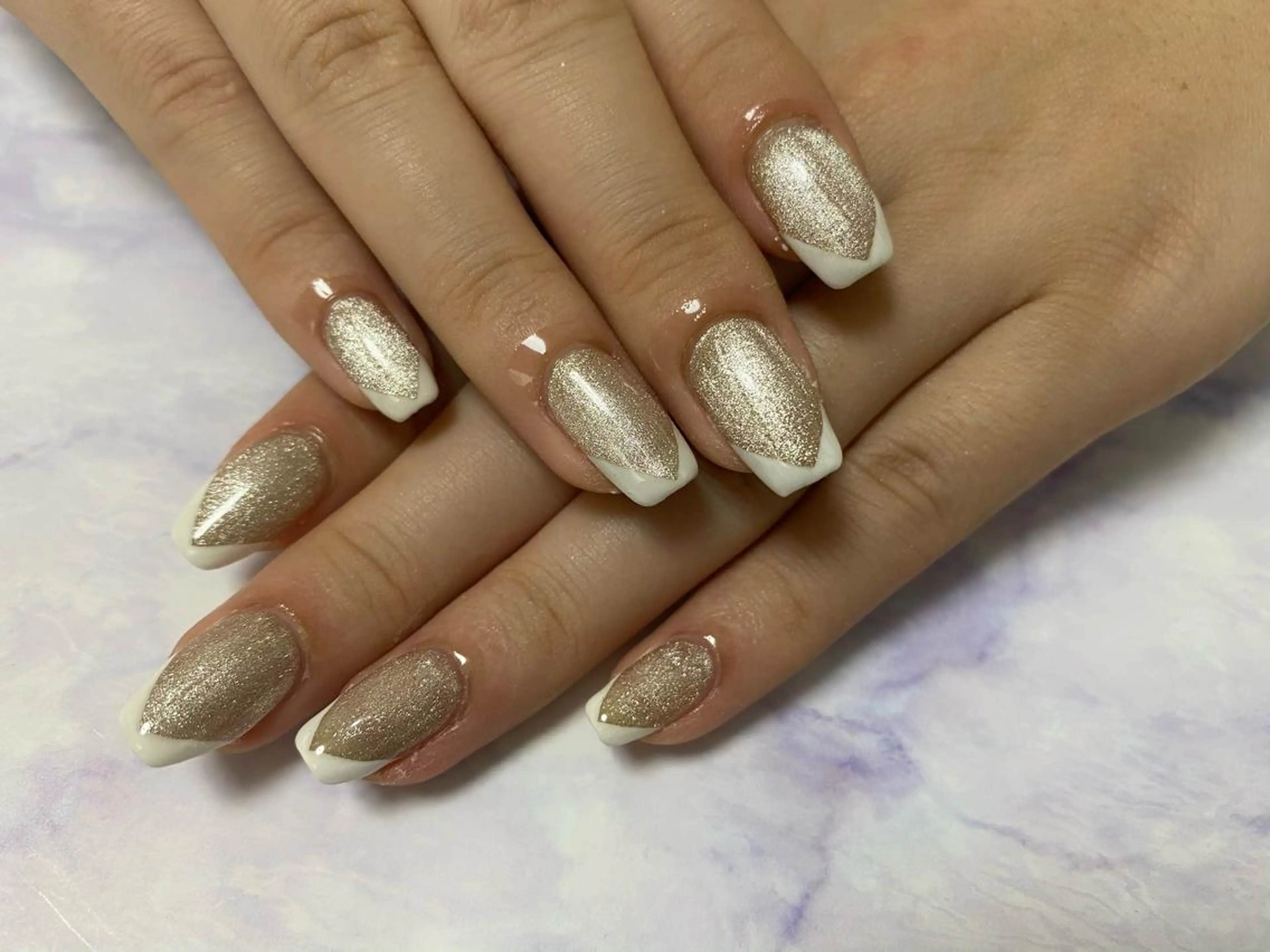 ネイル ハンドネイル Mana‪ ‪·͜· ❤︎‬のネイルデザイン