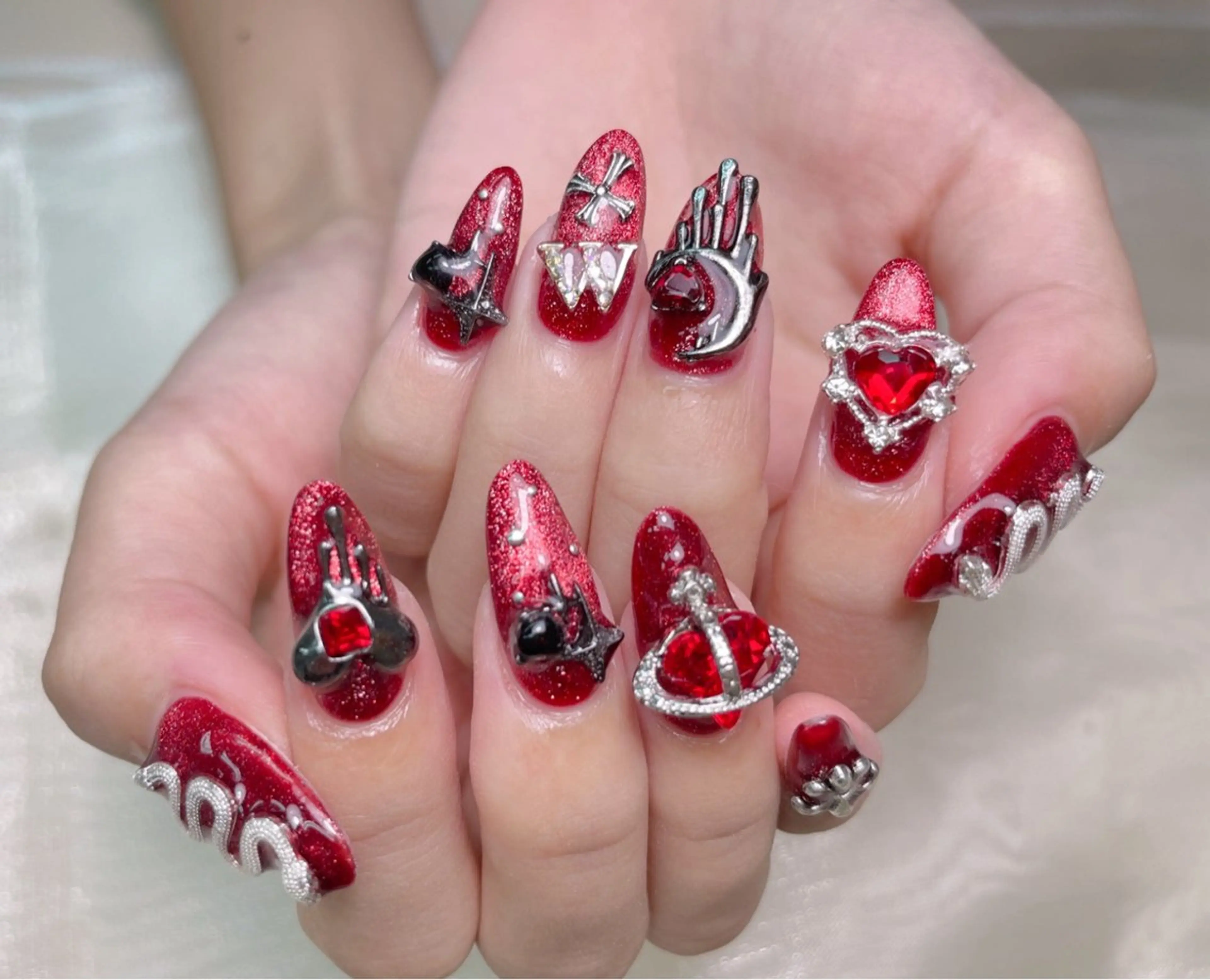 ネイル フットネイル lucky nail 歌舞伎町のネイルデザイン