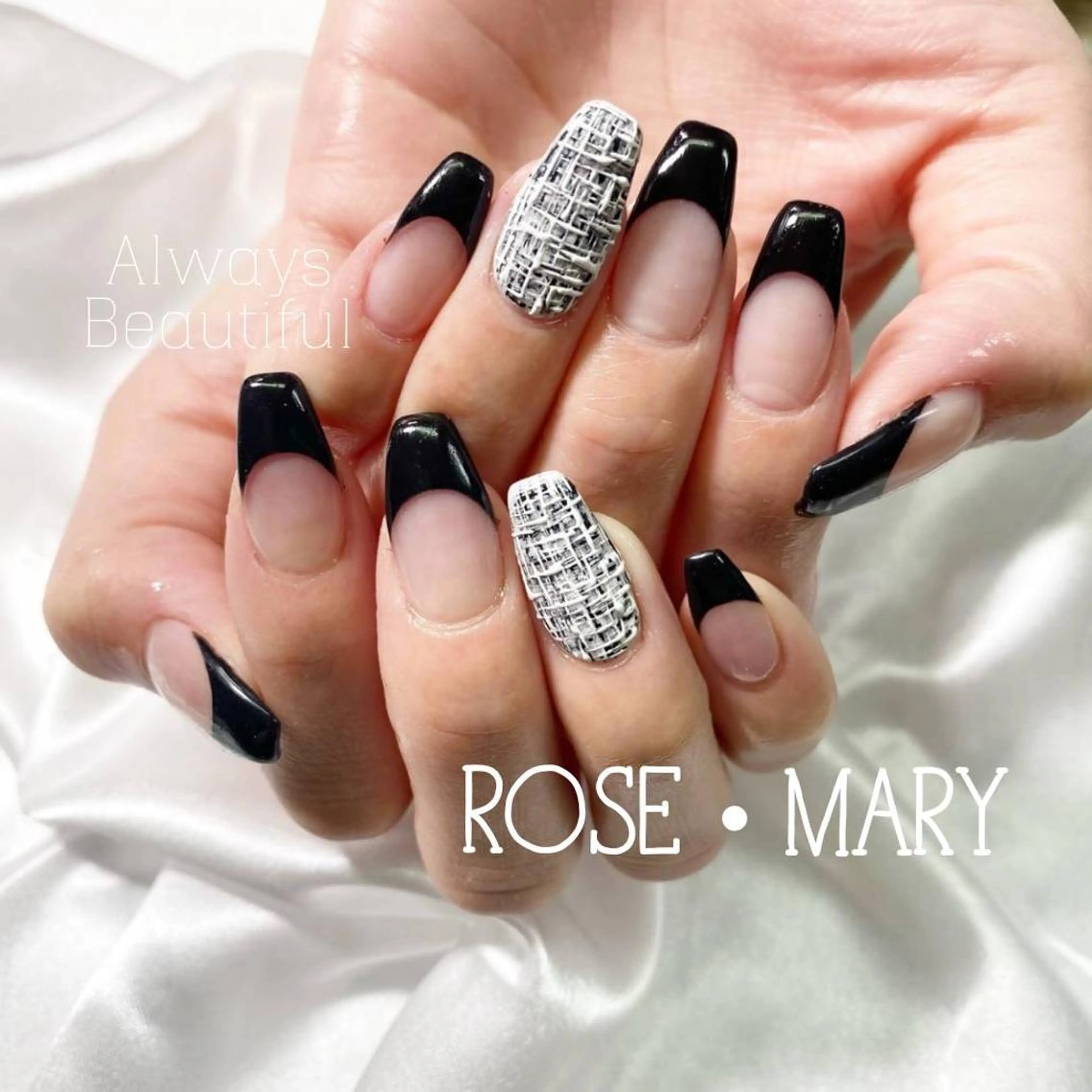 ネイル ハンドネイル ROSE・ MARY 鈴木のネイルデザイン