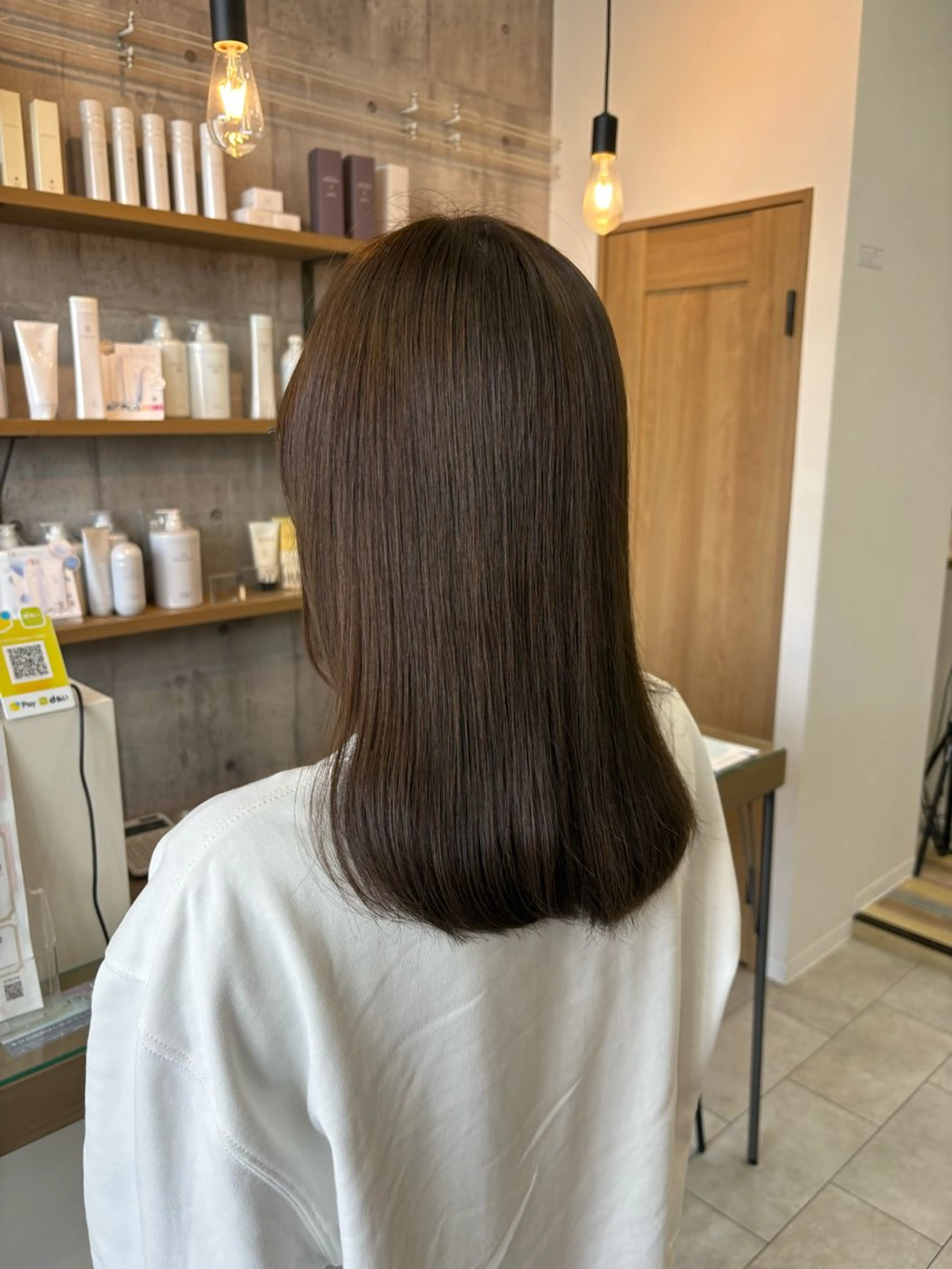 ロング カット ヘアカラー 千々和 杏夏のヘアスタイル