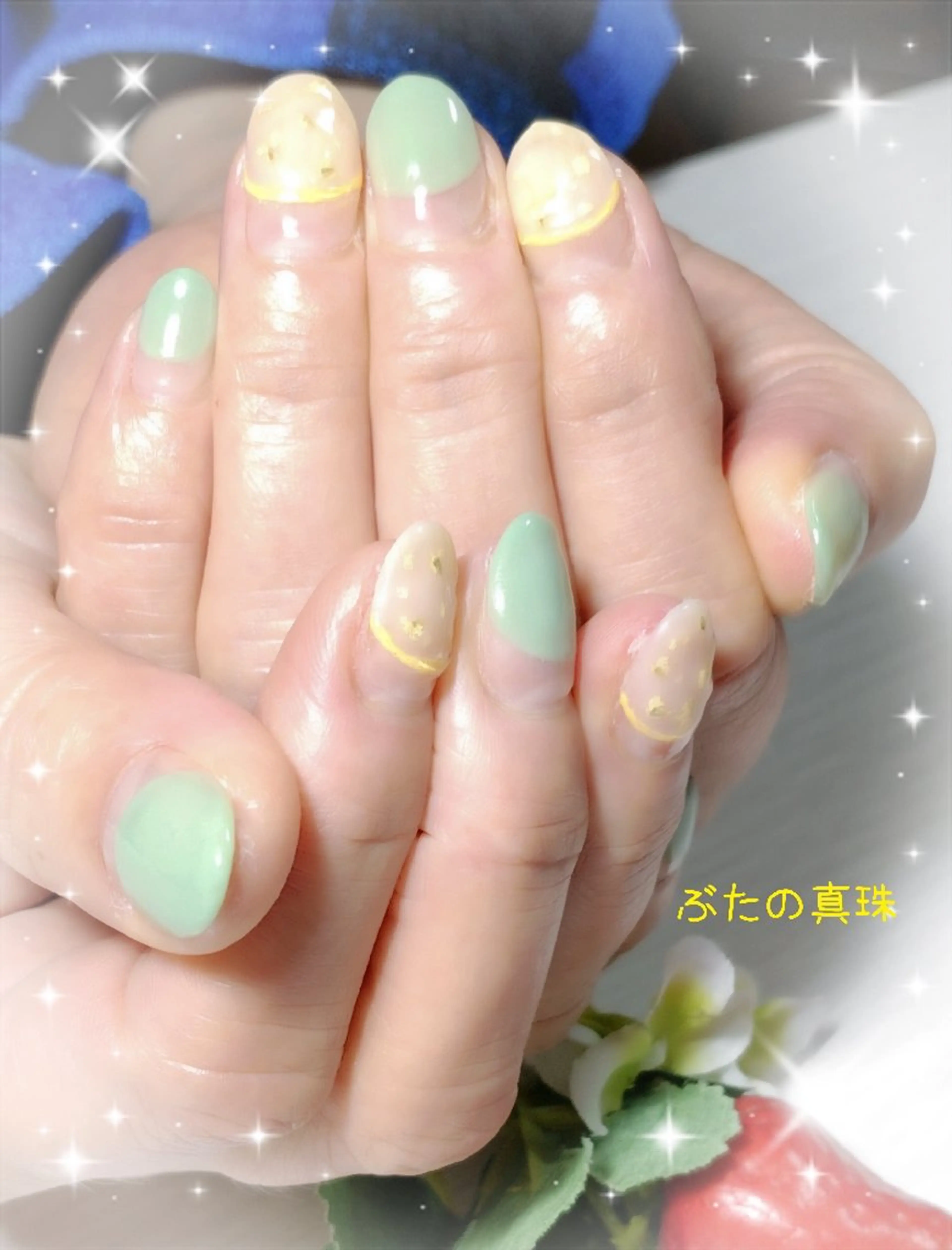 ネイル ハンドネイル 林 珠里のネイルデザイン