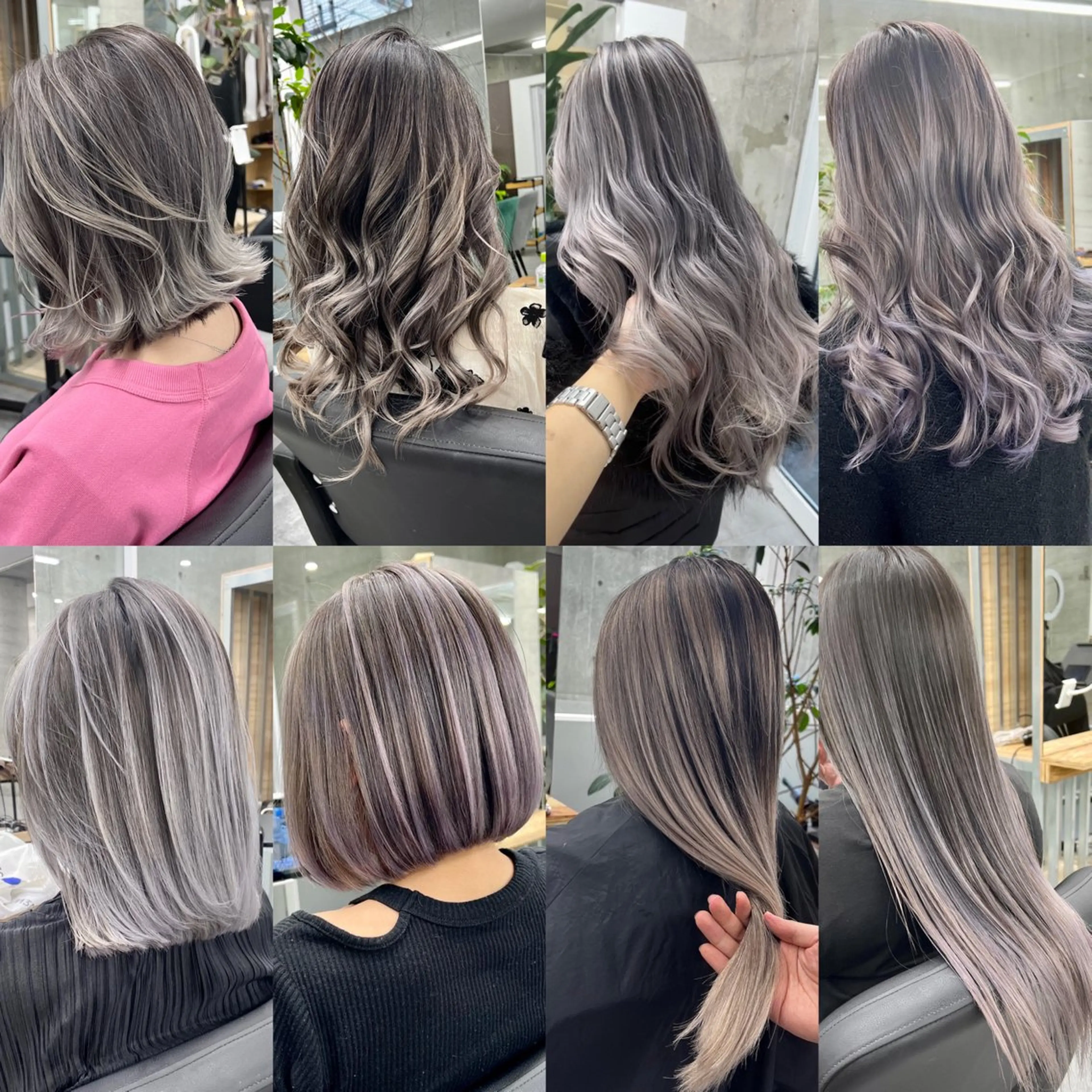 カラー バレイヤージュ ブリーチ ケアブリーチ ダブルカラー ハイライトカラー welring hair salonのヘアスタイル