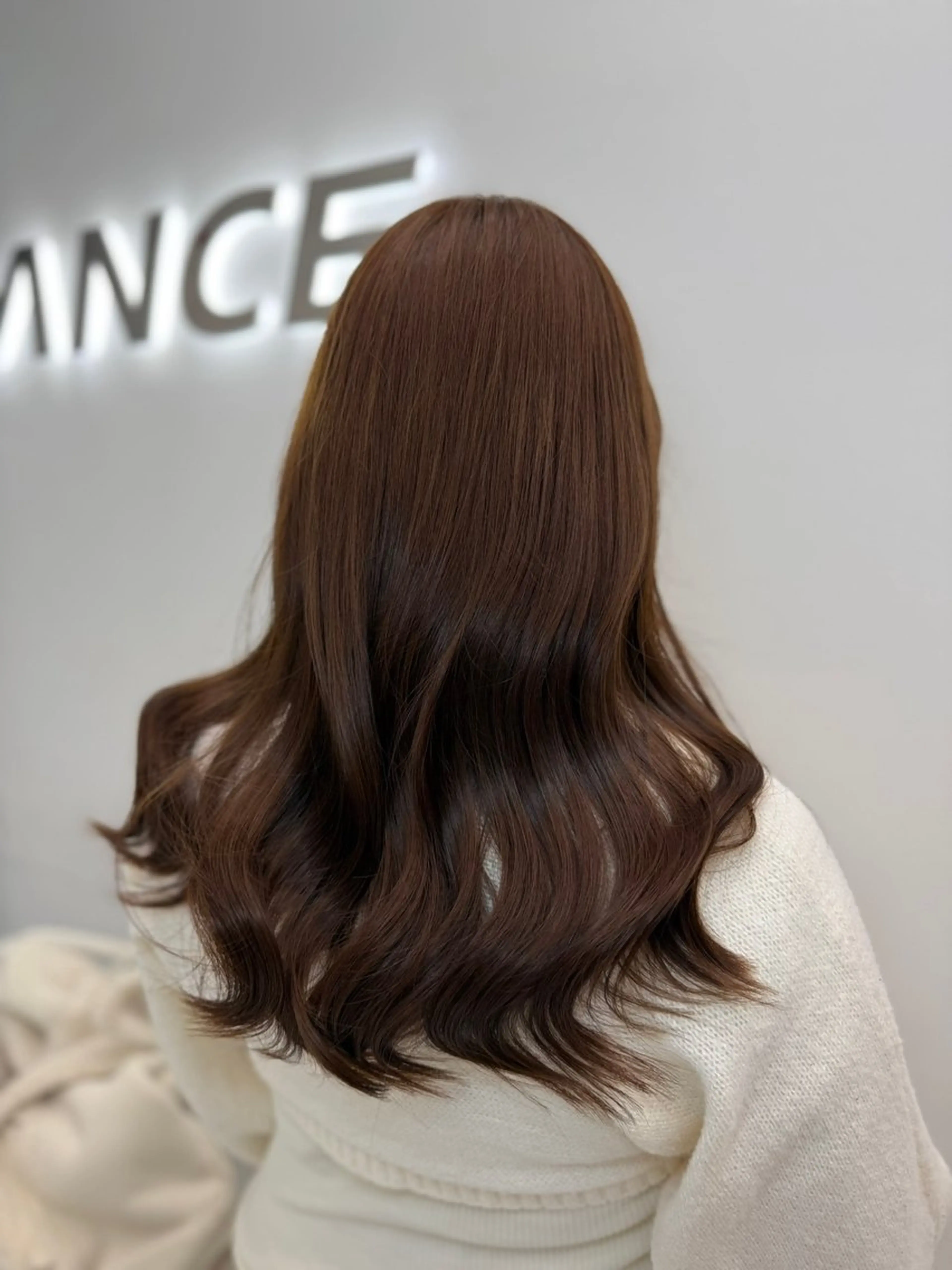 カラー カット ヘアカラー トリートメント 🎀透明感ベージュ 🎀Anju/渋谷のヘアスタイル