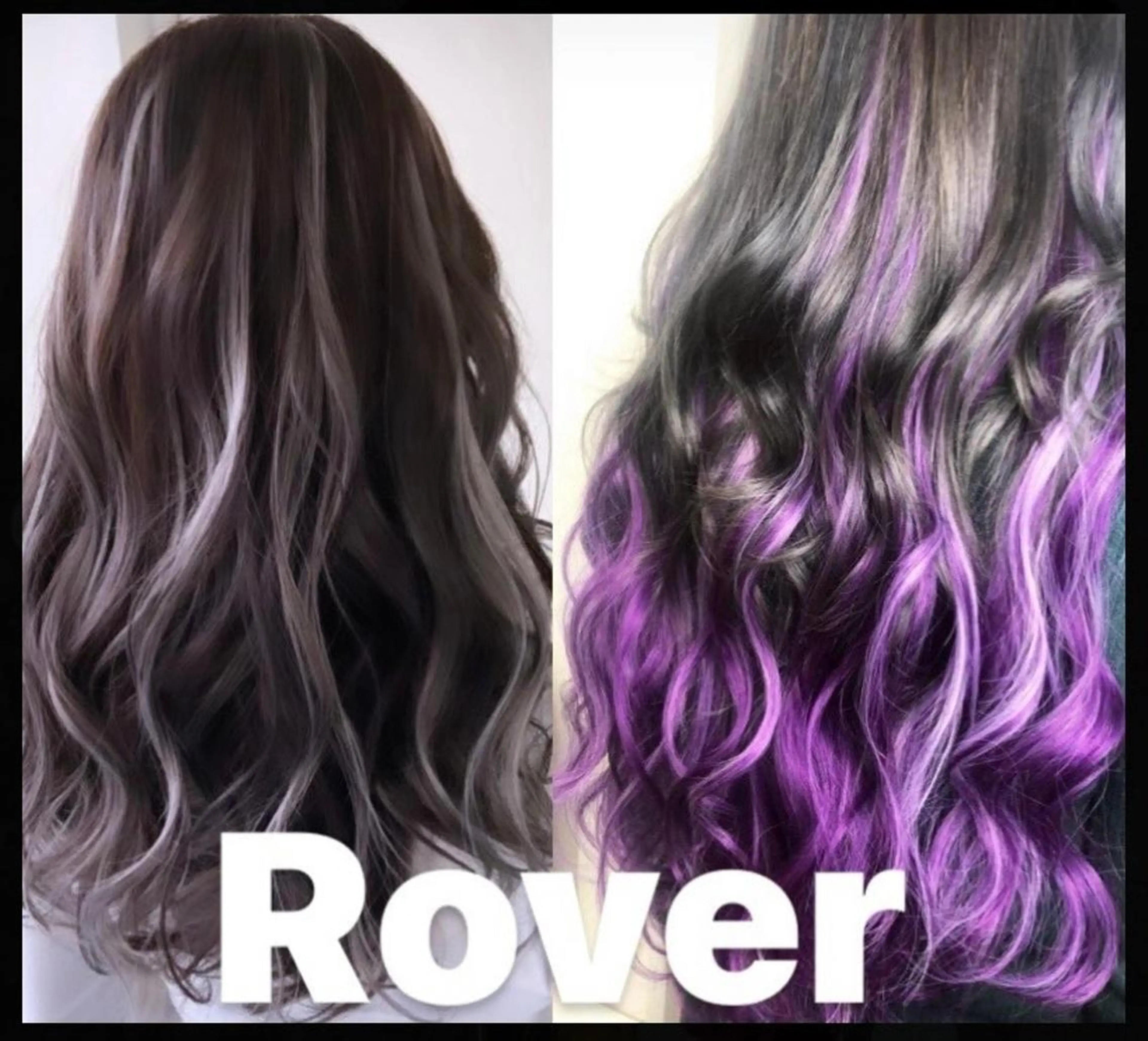 ロング カラー ヘアカラー エクステ Rover ローバーのヘアスタイル