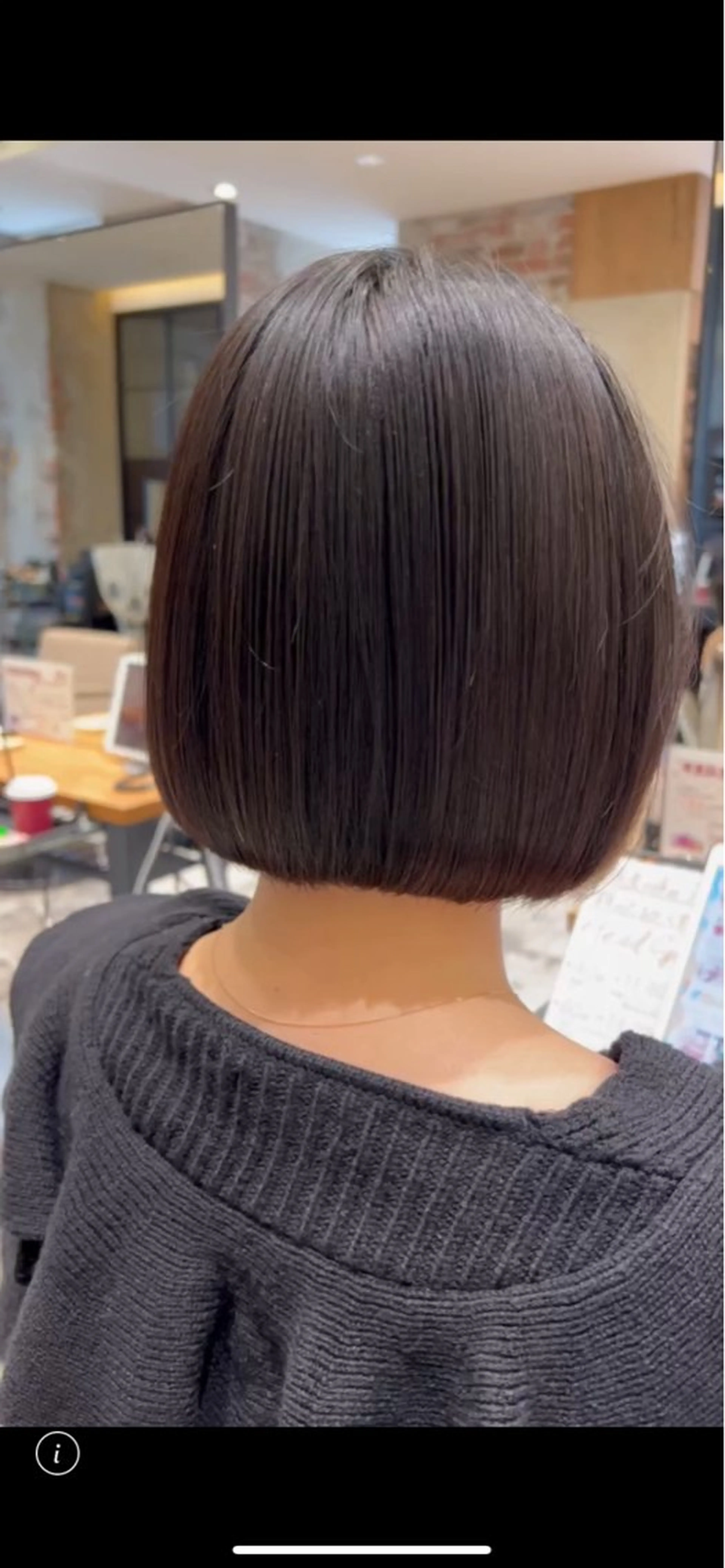 ショート カラー 切りっぱなしボブ ボブ 💎レイヤー/韓国 💎石戸谷のヘアスタイル
