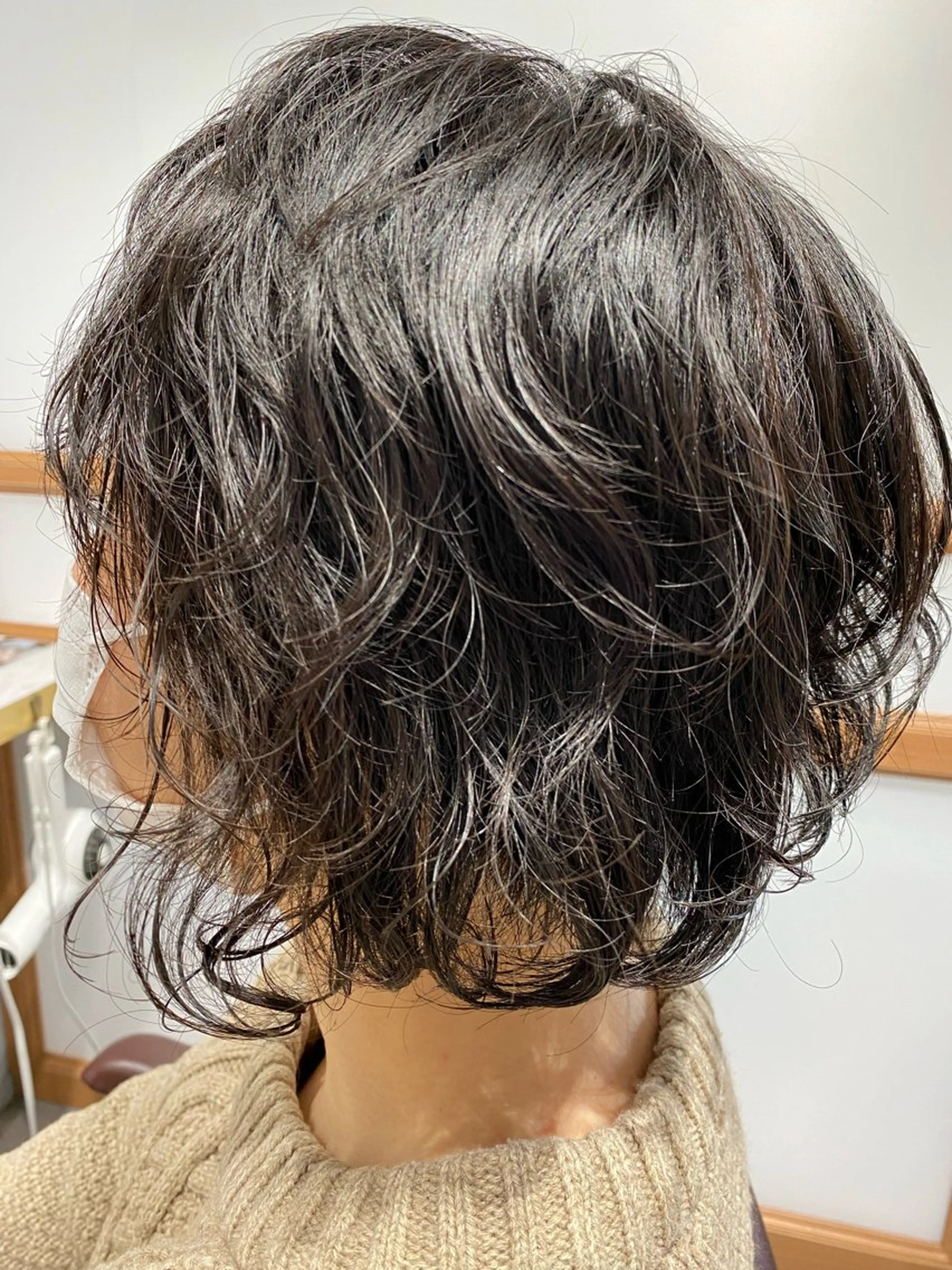 ショート パーマ 小松 真唯子のヘアスタイル