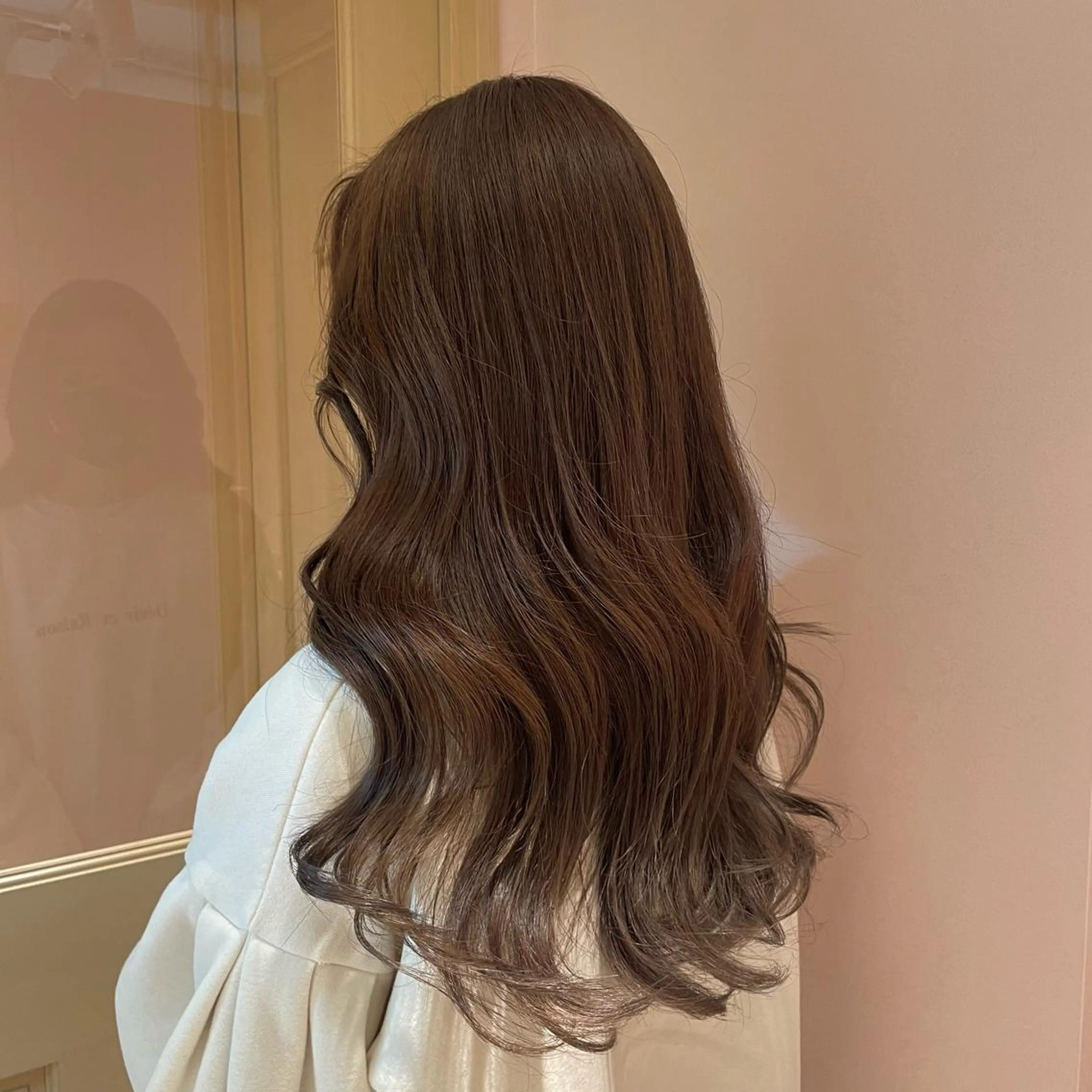 ロング アッシュ 髪質改善 トリートメント トリートメント ヘッドスパ マホ/日吉/髪質改善 /レイヤー/ガーリーのヘアスタイル