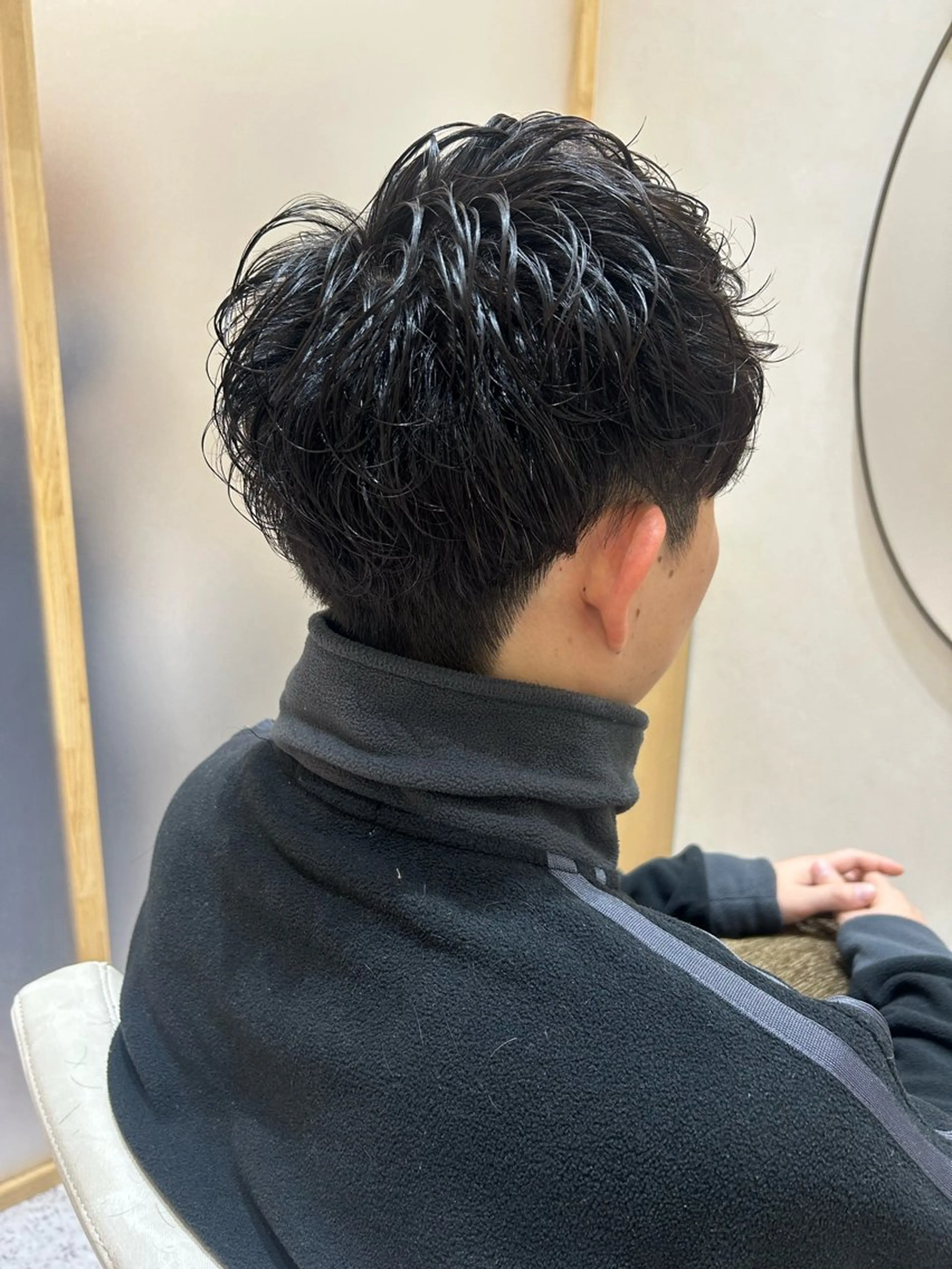 パーマ メンズ Yamamoto 半個室美容室zinaのヘアスタイル