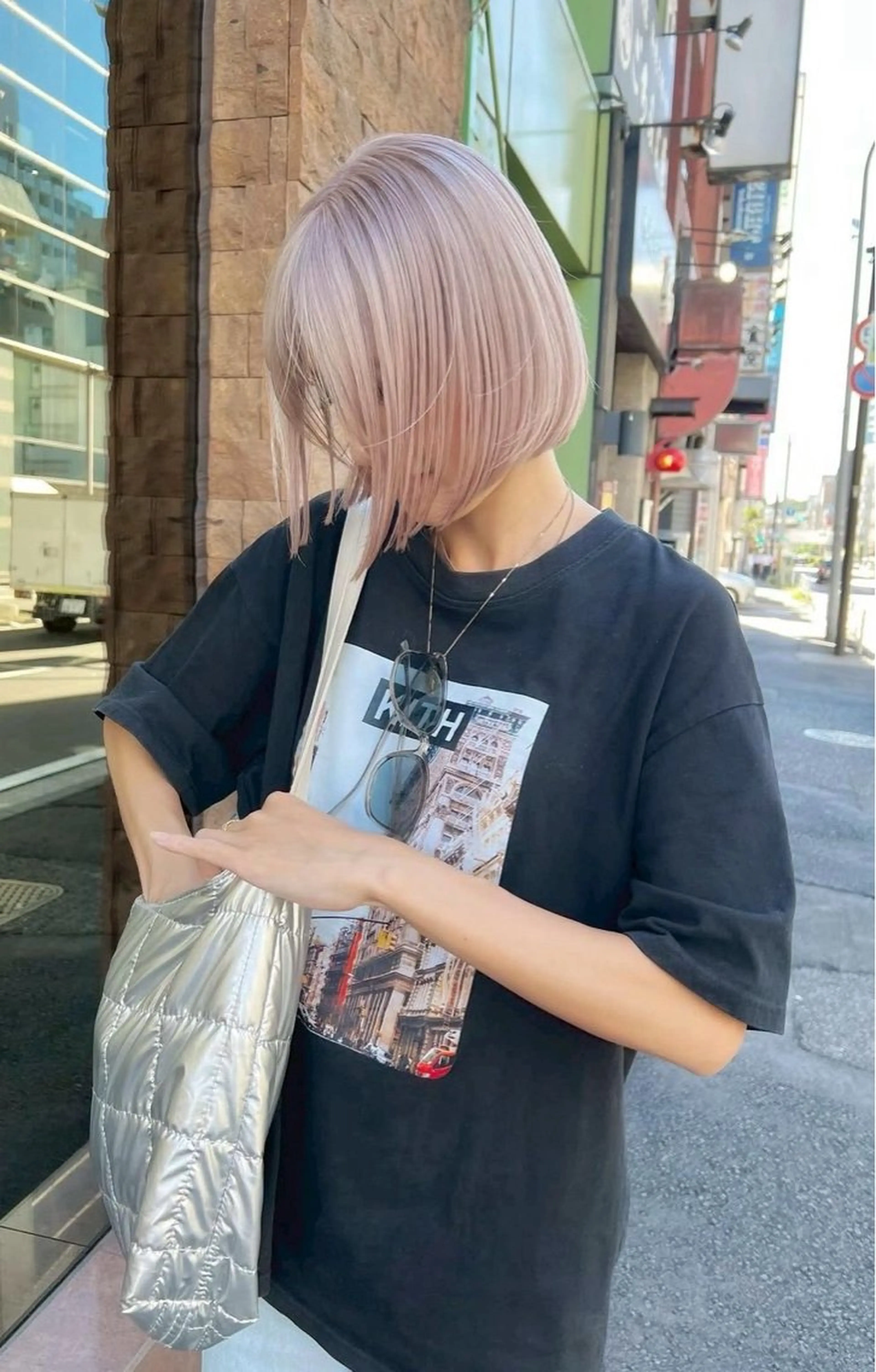 ショート カラー ハイトーンカラー 【ALTLA 吹田】 ハイトーン MUUのヘアスタイル