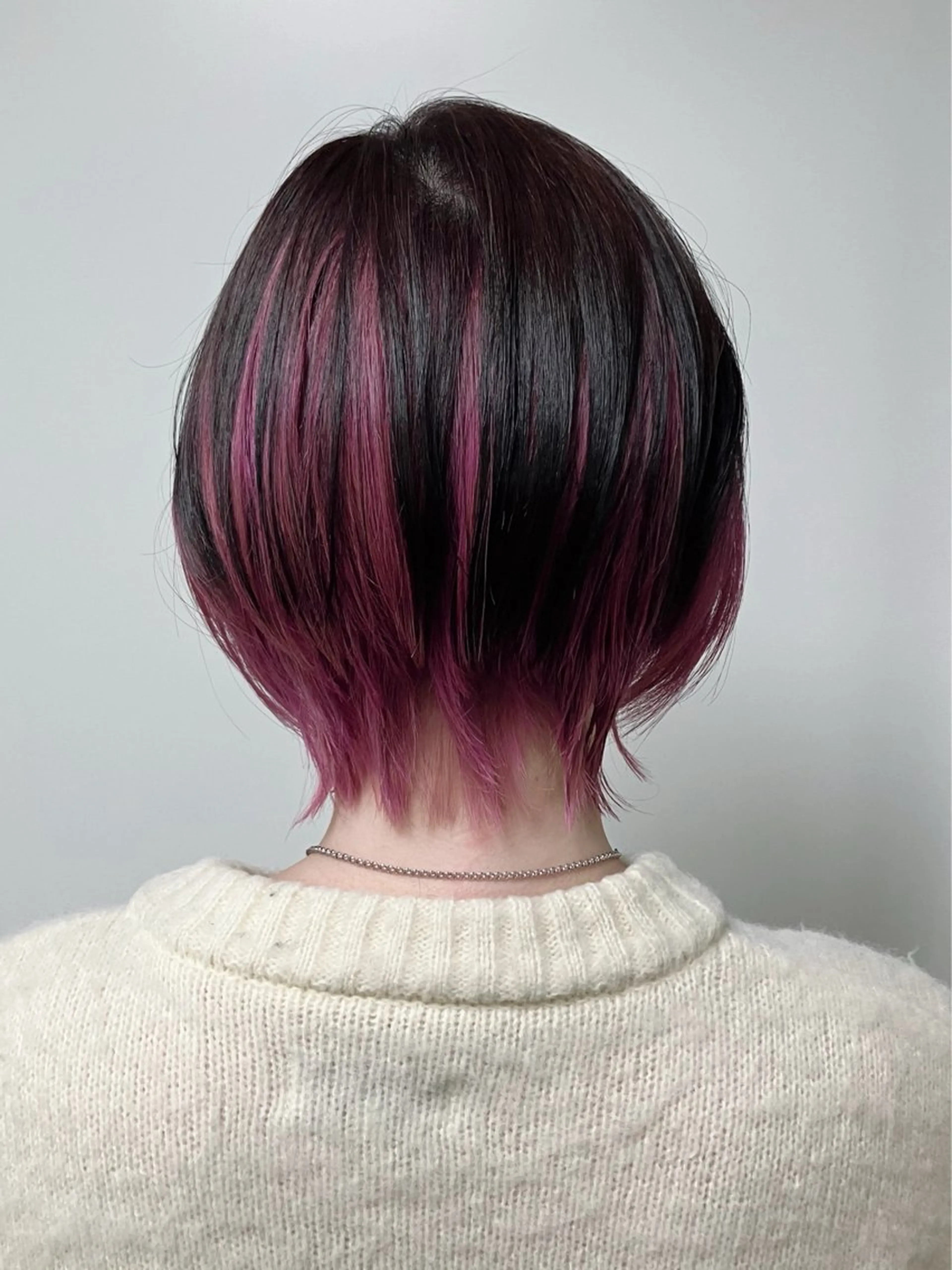 ショート カット トリートメント fumikaブリーチ /ウルフのヘアスタイル