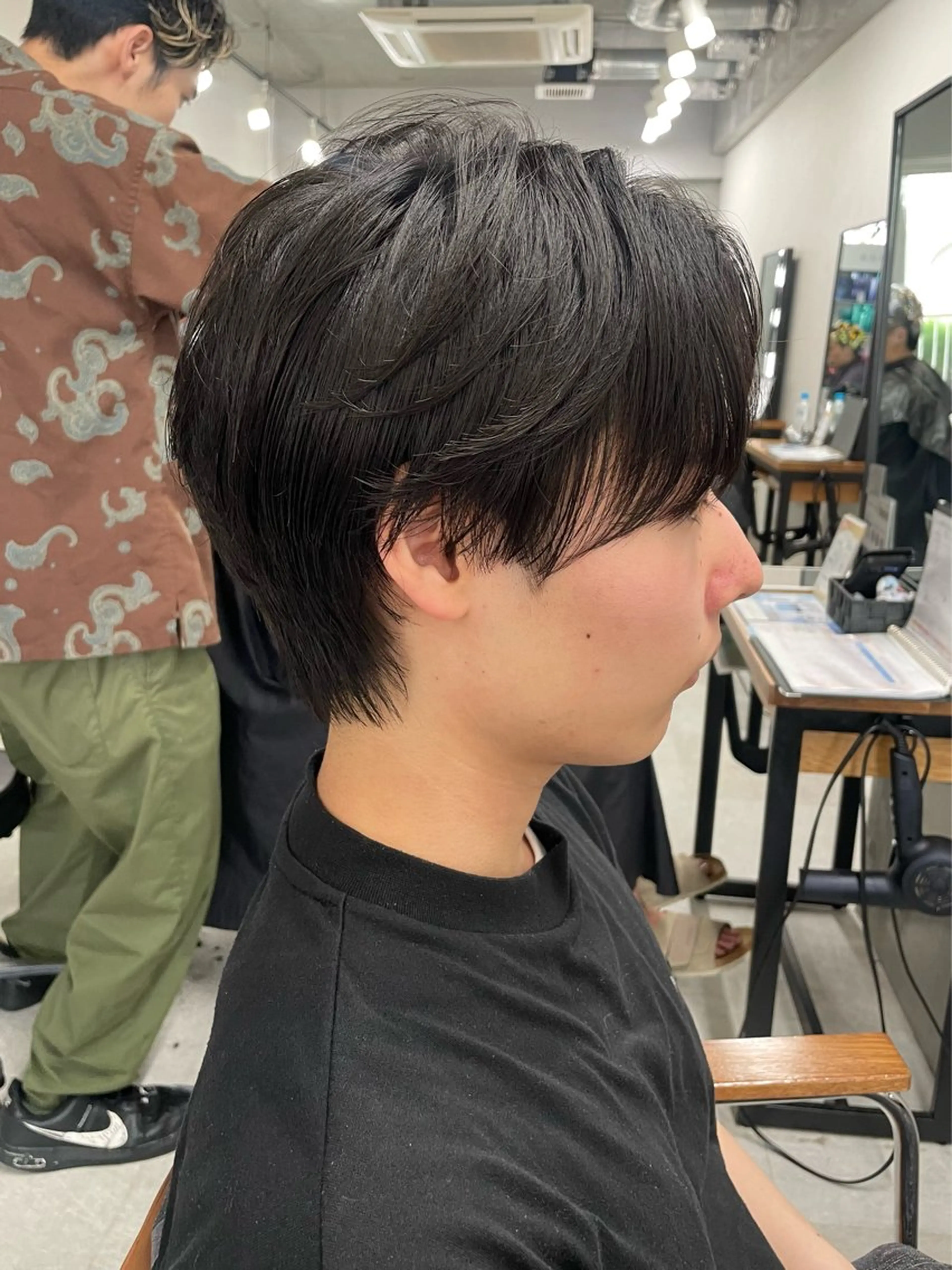 メンズ カット トリートメント ヘアセット メンズモテパーマ💙 fuwaのヘアスタイル