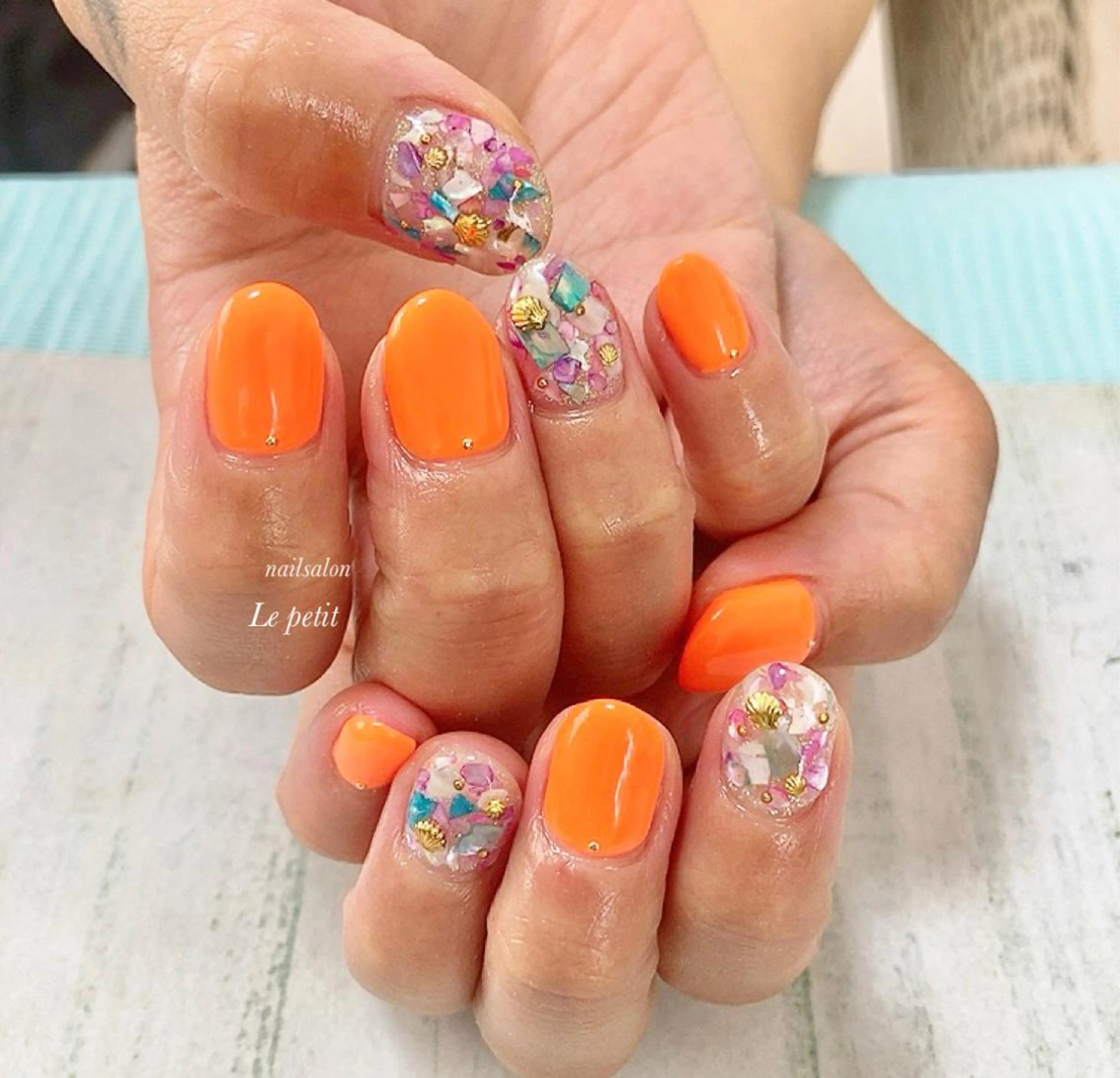 ネイル ハンドネイル 石野 広佳のネイルデザイン