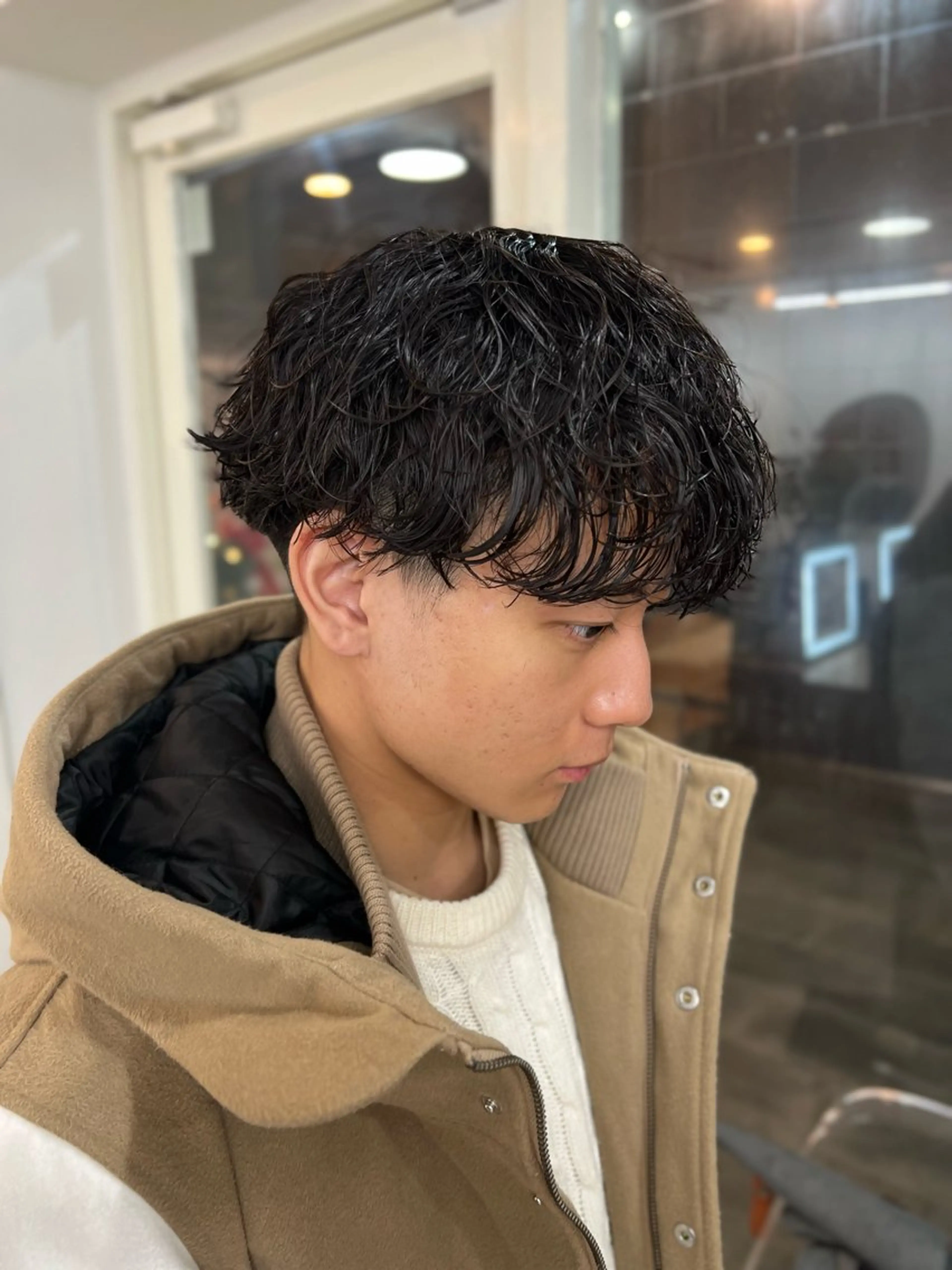 パーマ メンズ カット パーマ 🔥メンズ特化🔥 永瀬椋のヘアスタイル