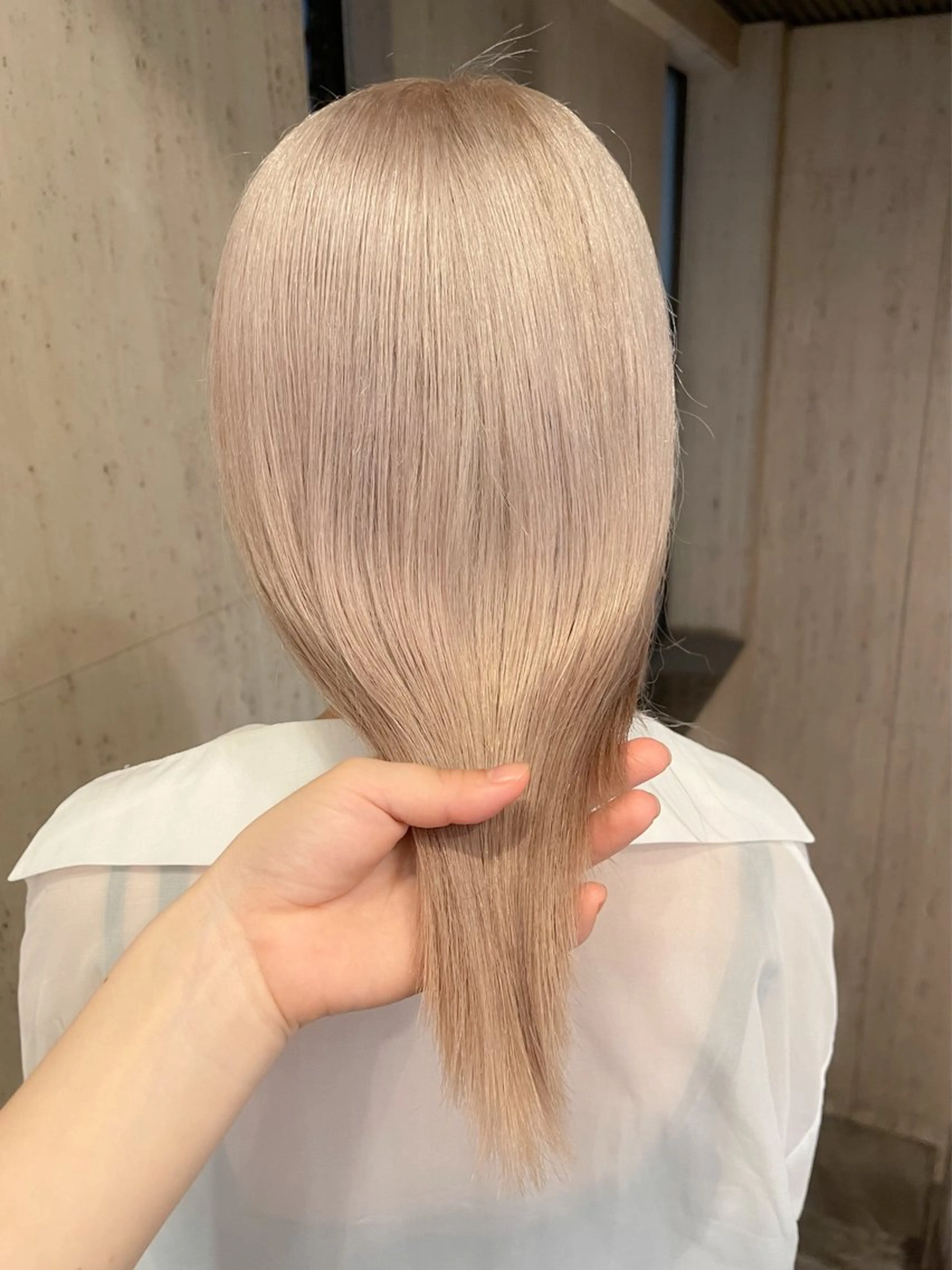 ミディアム ヘアカラー トリートメント 垢抜け透明感カラー 🧚🏻‍♀️ミユウのヘアスタイル