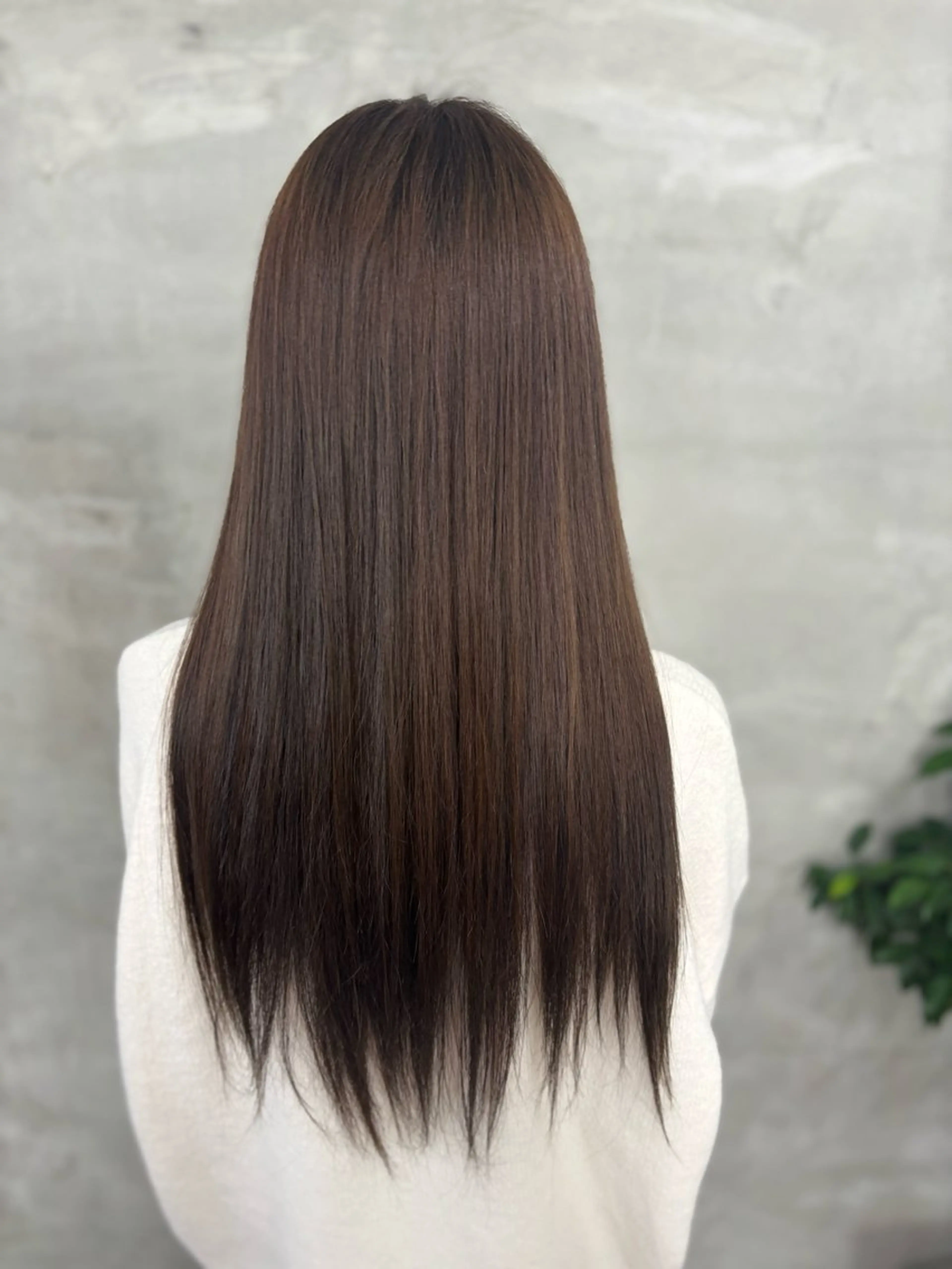 ロング カラー ブラウンカラー ヘアカラー トリートメント ✨透明感艶カラー ✨💍Yuri💍のヘアスタイル