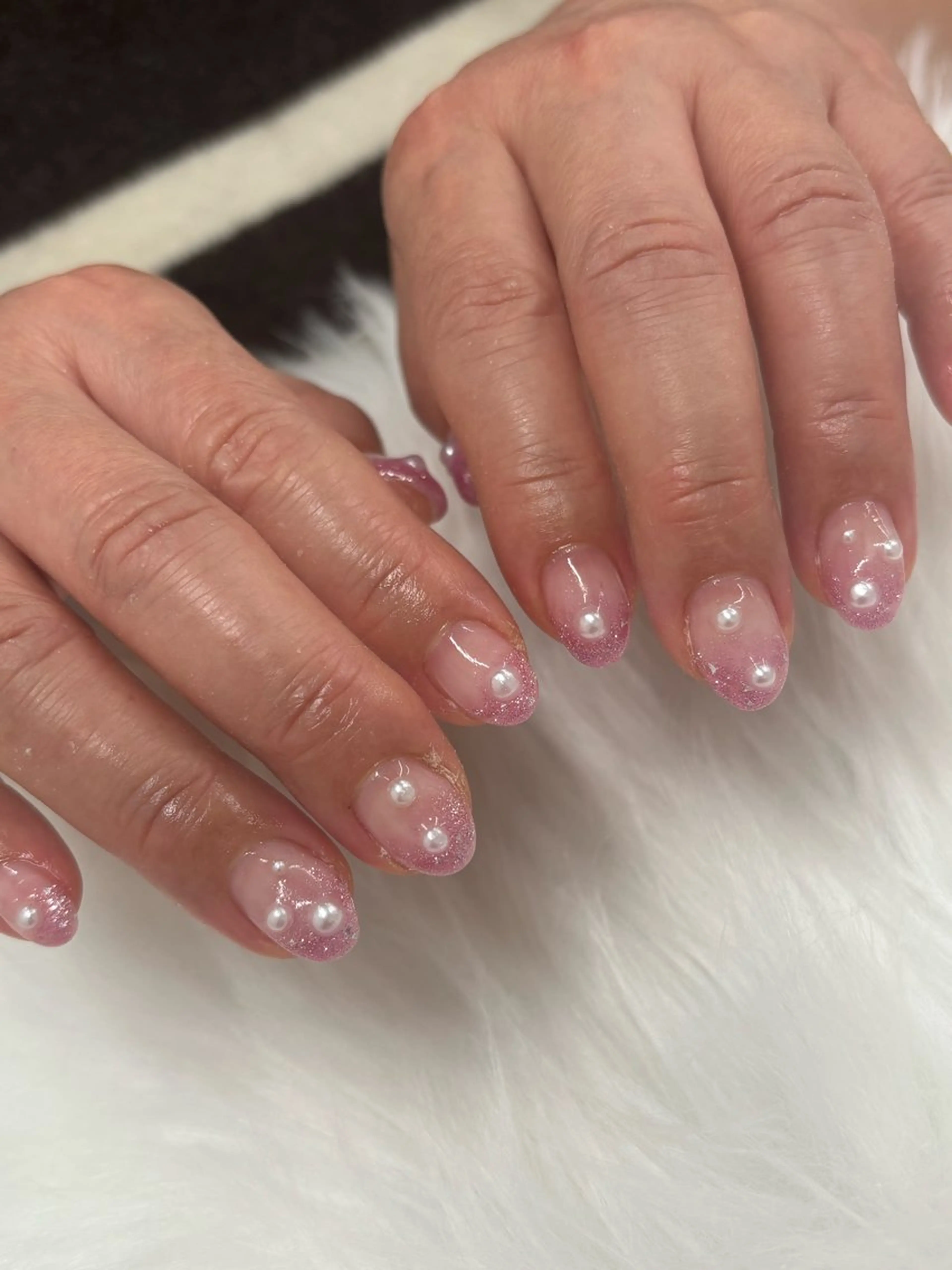 ミディアム ハンドネイル nail salon  aoz所属・aoz asukaのネイルデザイン