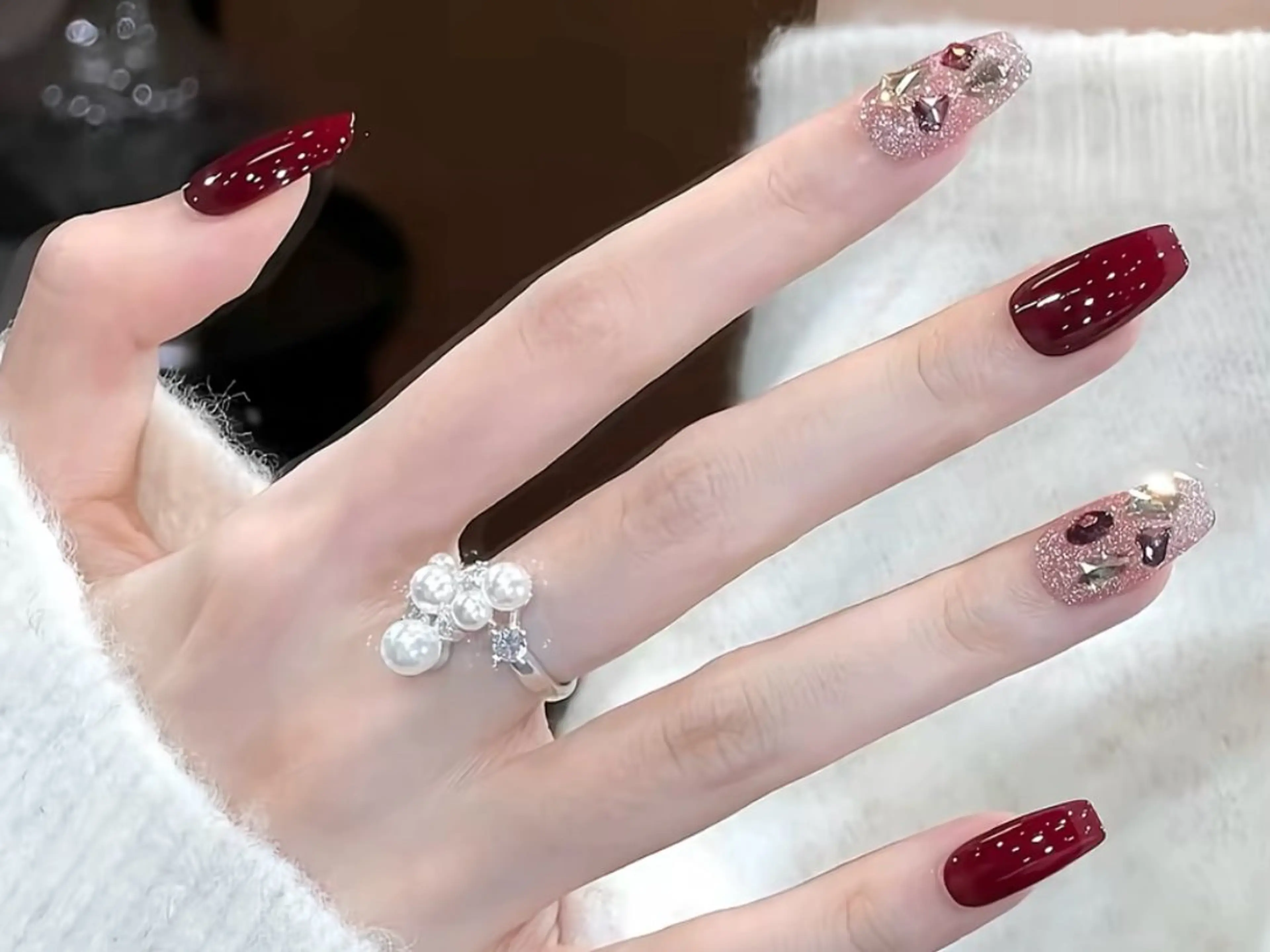 ネイル 長さ出し フットネイル ジェルネイル マグネットネイル 持ち込み YMT NailStudioのネイルデザイン