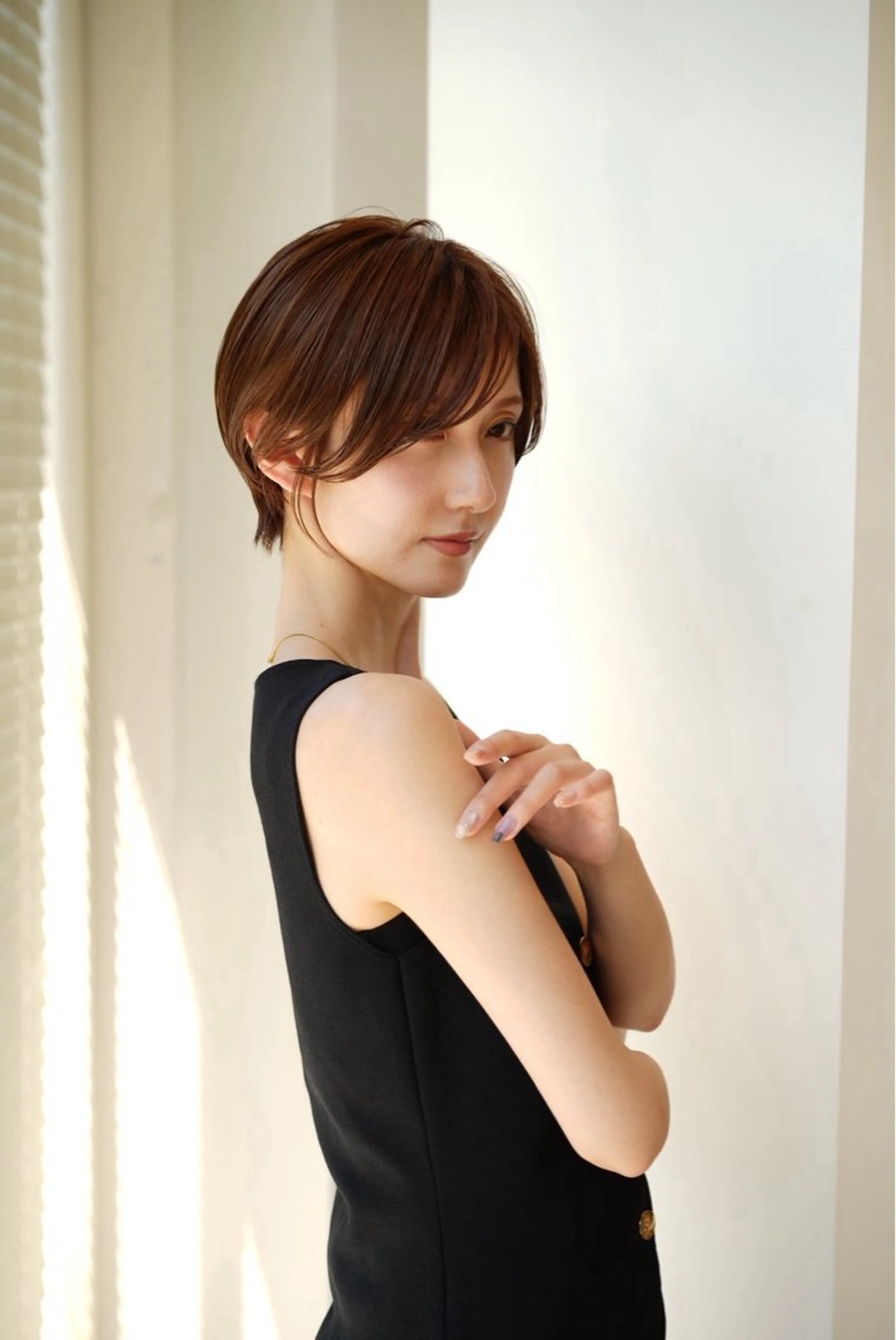 ショート カラー 八幡 空乃のヘアスタイル