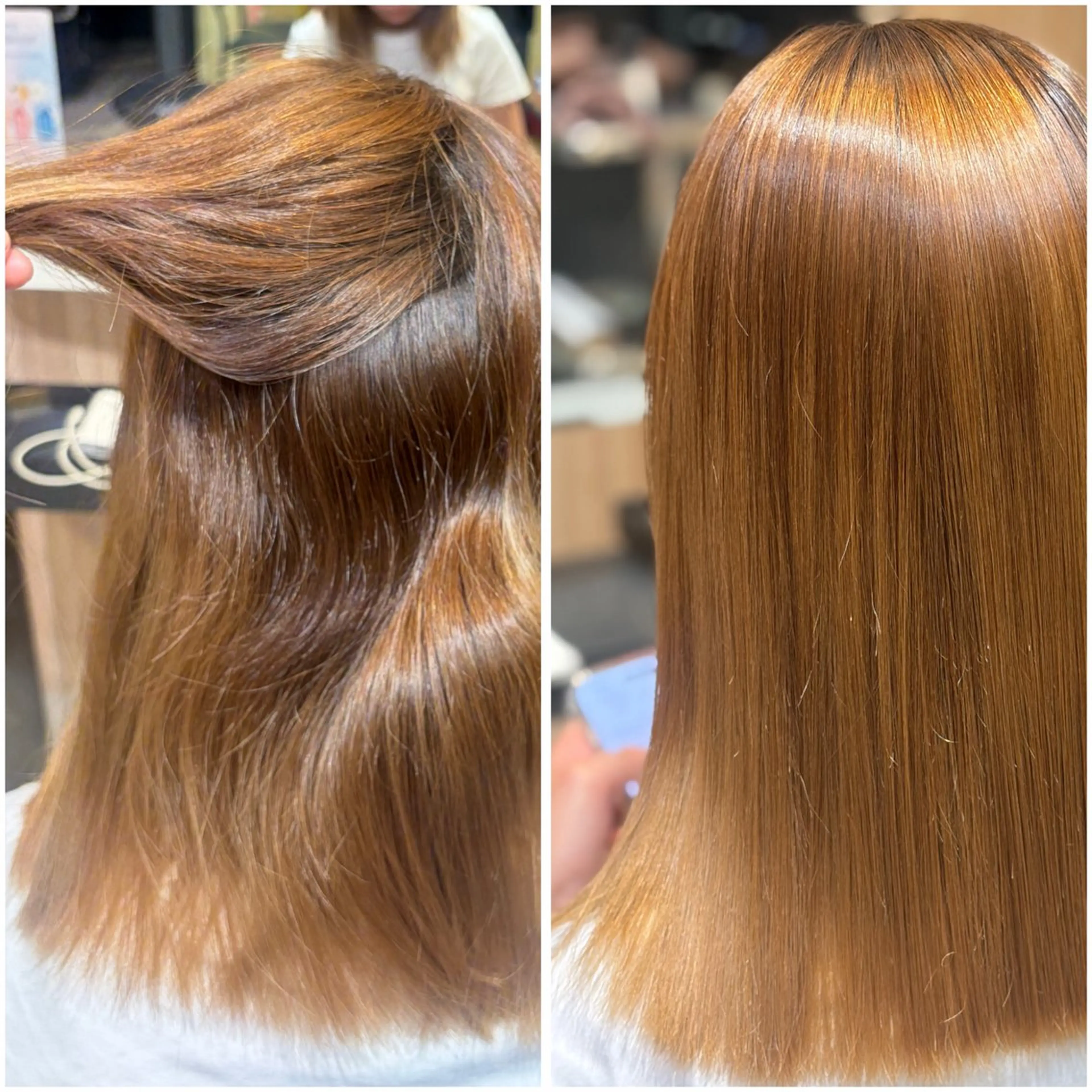 💎縮毛矯正 + 2Step Care Treatment💎の写真