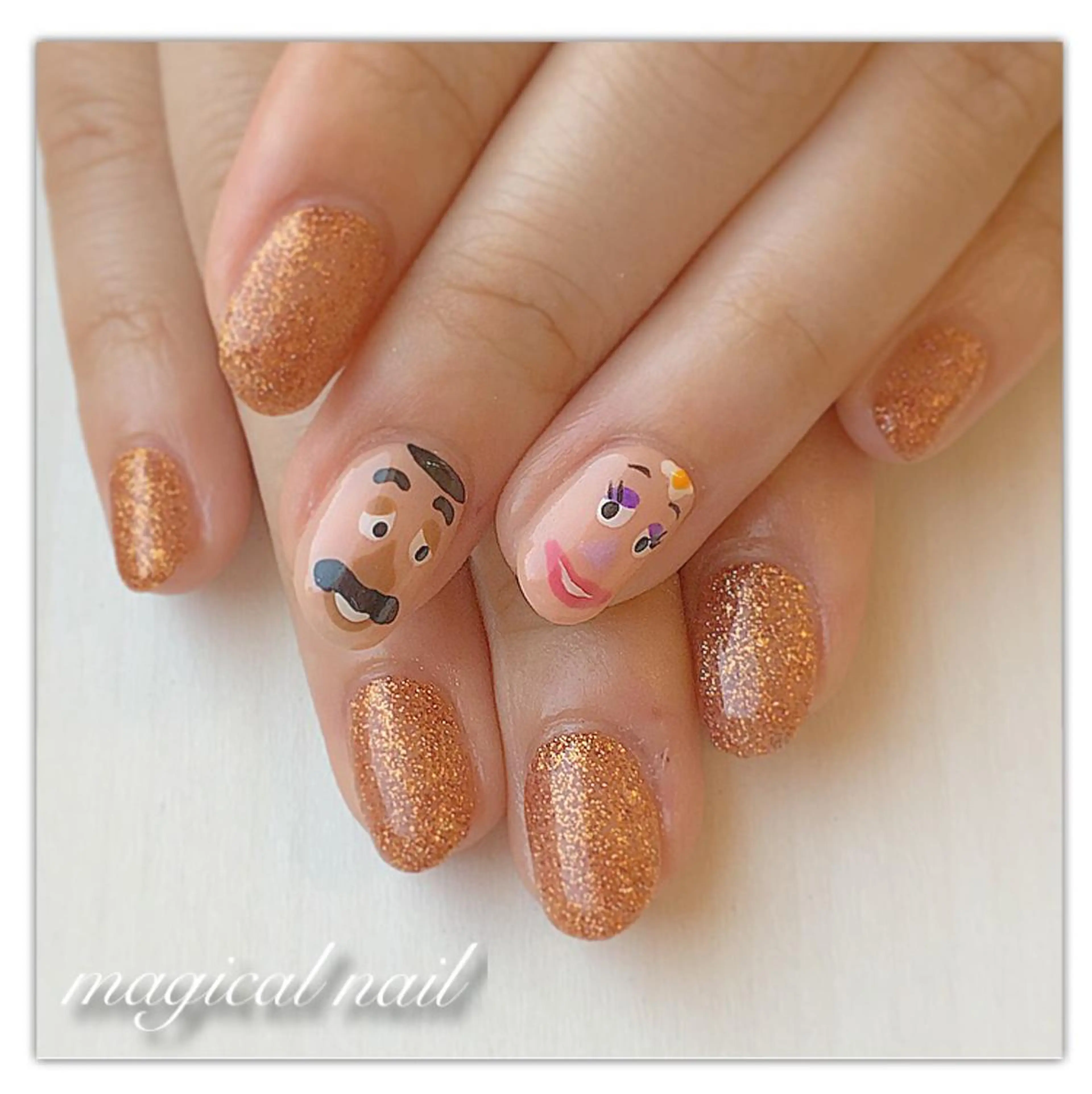 ネイル アートネイル ワンカラーネイル magical nailのネイルデザイン