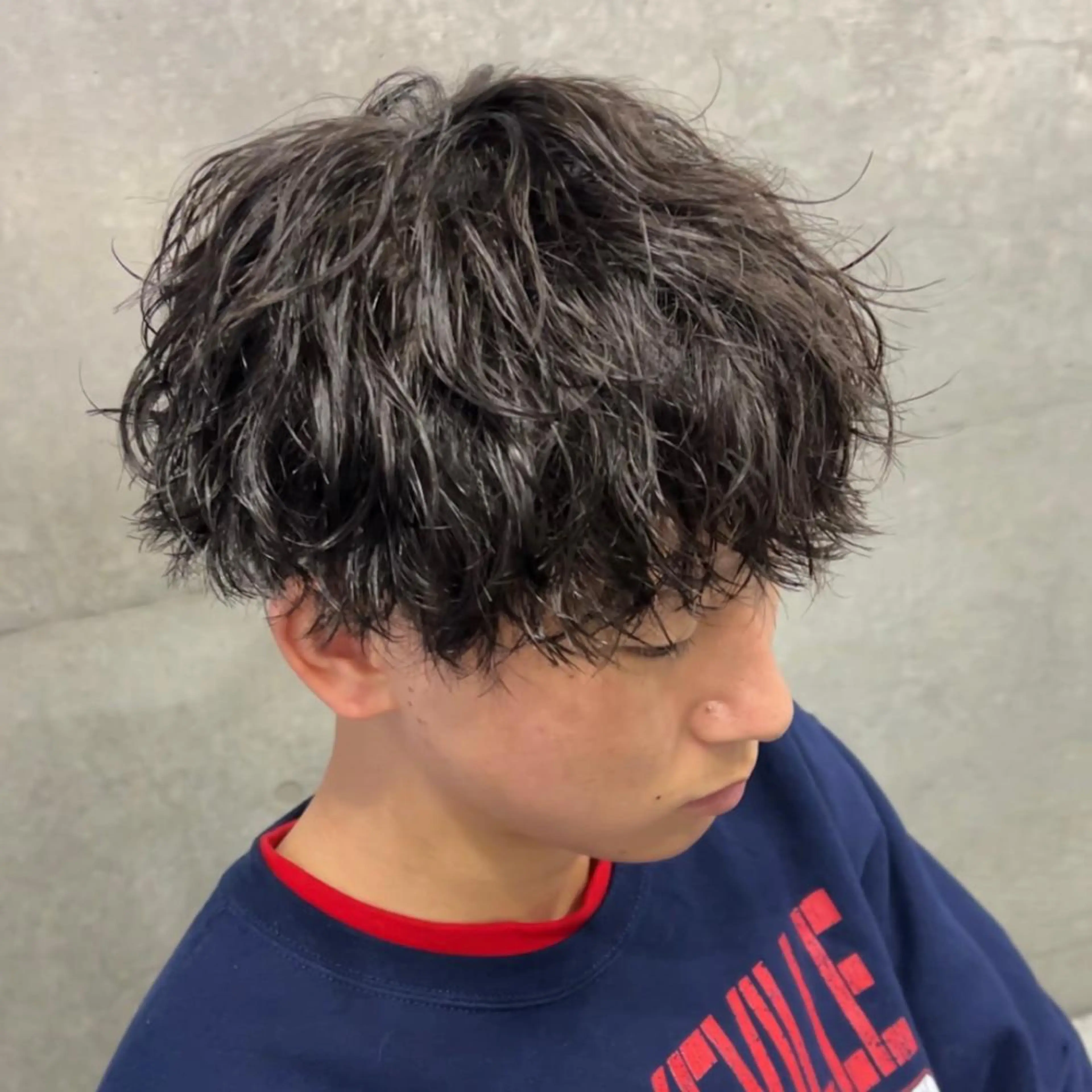 ショート パーマ メンズ マッシュ カット パーマ 藤井優大 店舗異動しましたのその他イメージ