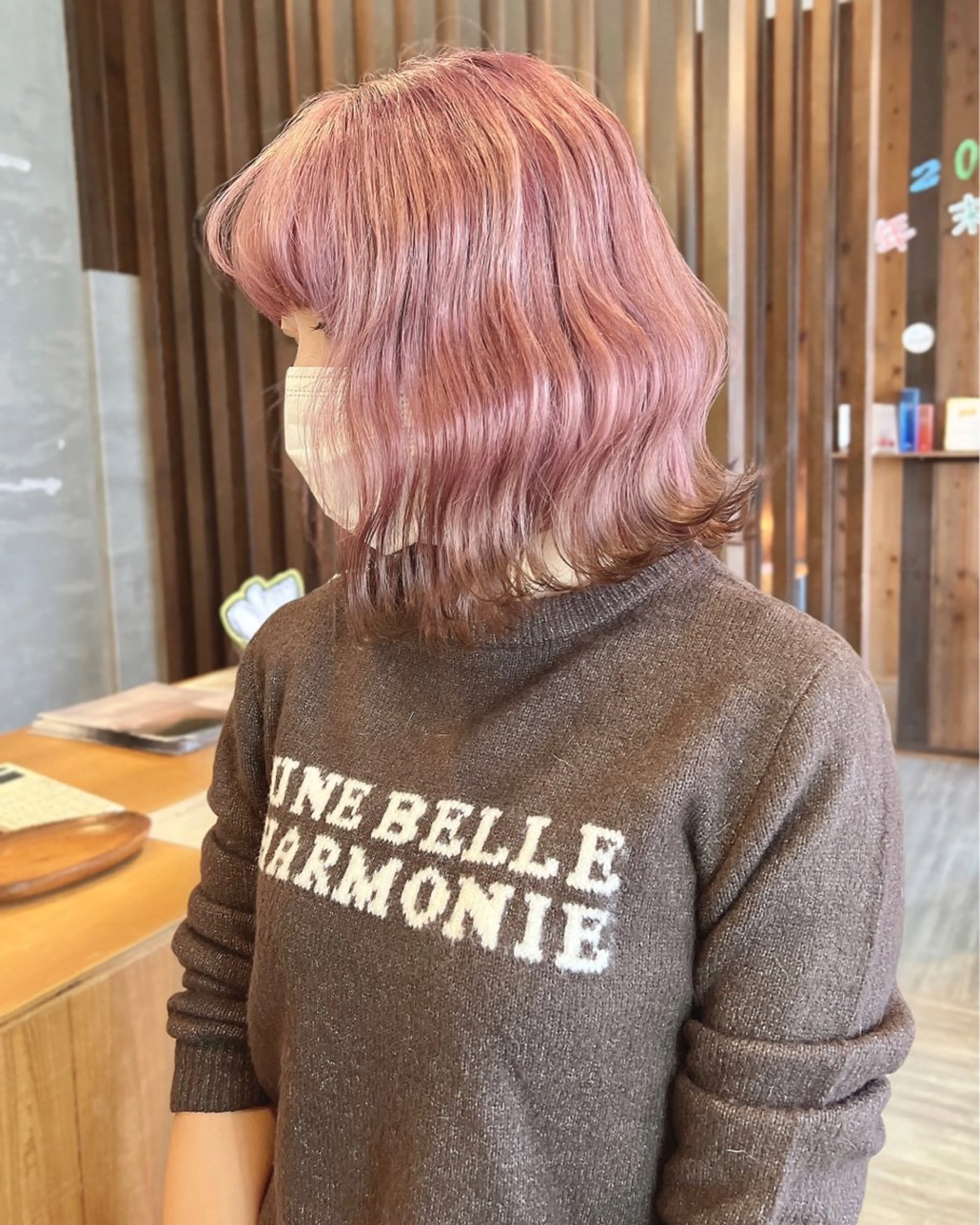 ミディアム カラー 具志 正太のヘアスタイル