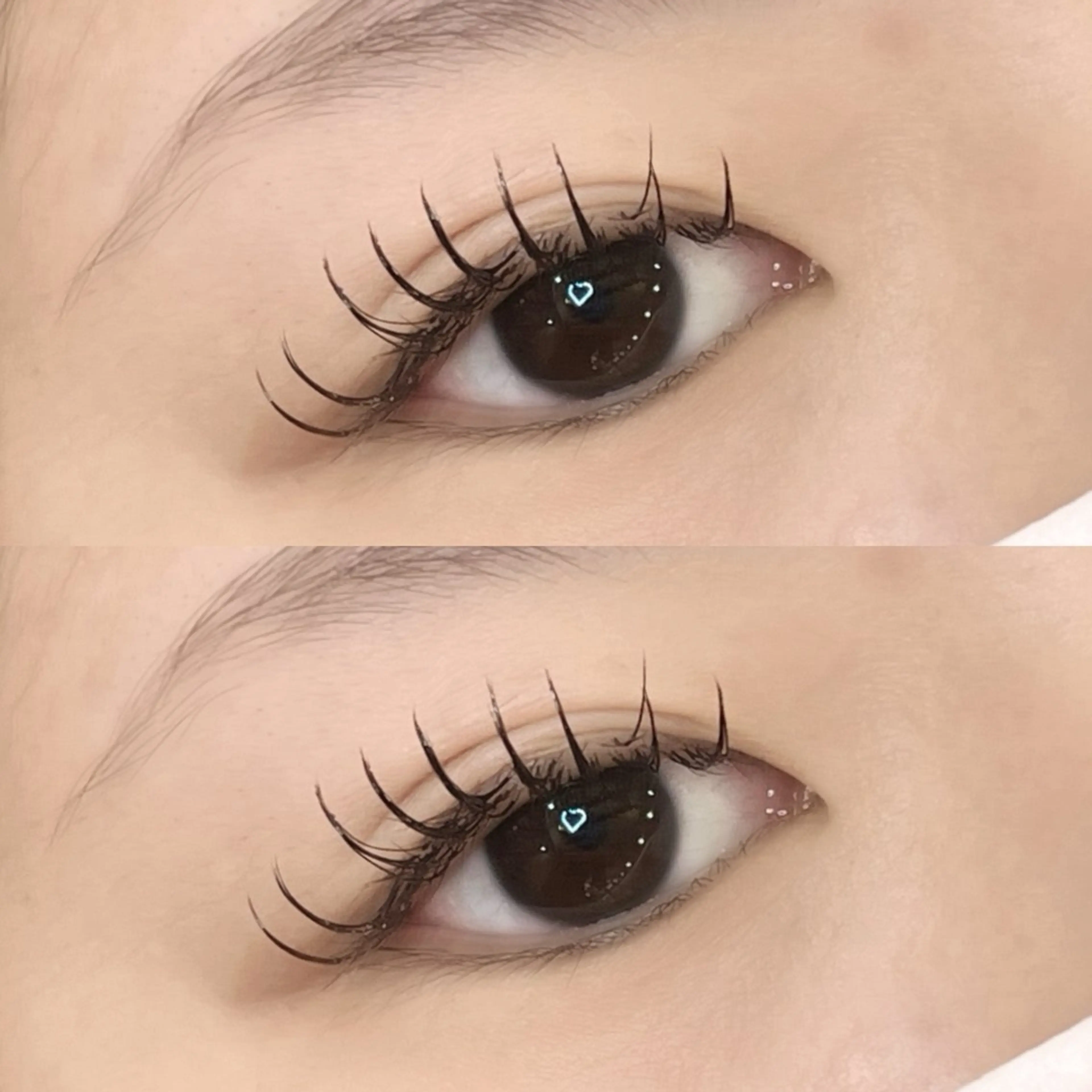 マツエク・マツパ フラットラッシュ 目尻長め マツエク Olivia なつみ🫧のマツエク・マツパデザイン