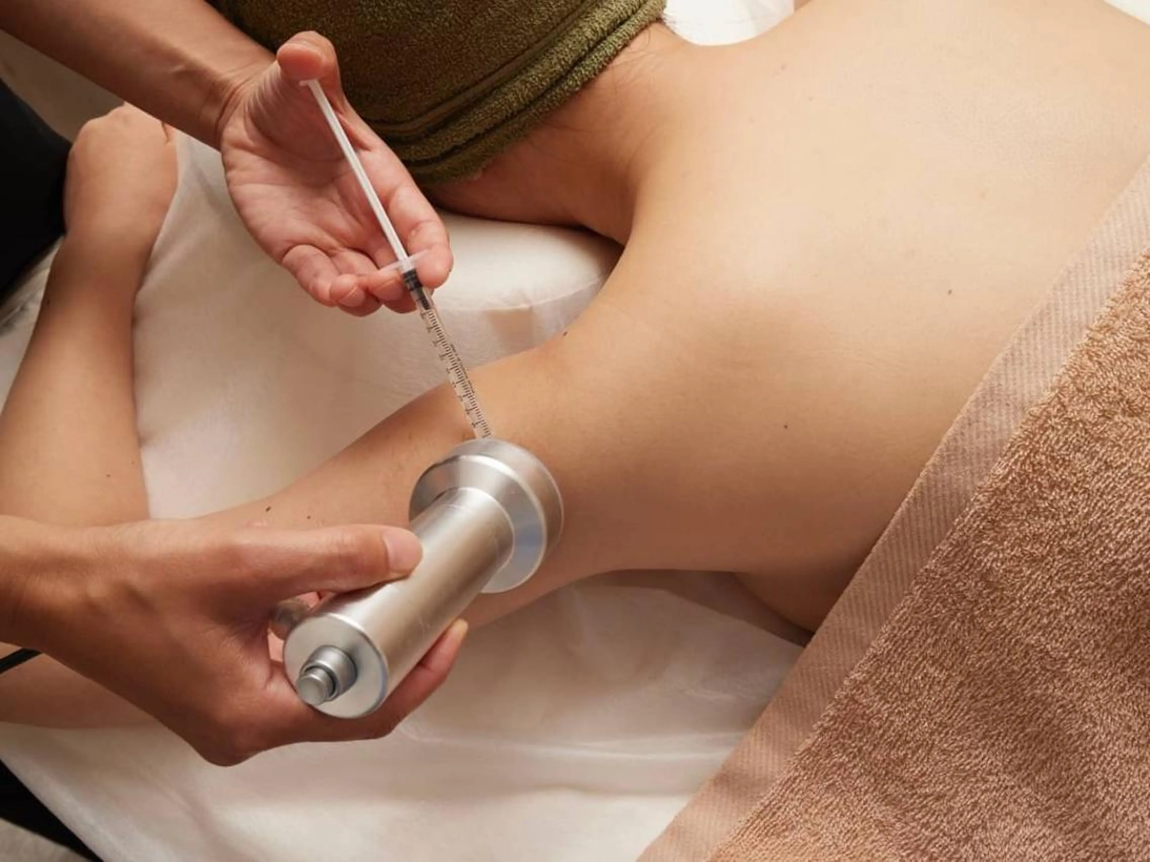 【平日AM10時​〜​15時限定💐】上半身or下半身脂肪撃退15ml×ハイパーナイフEX2部位😊メンズ🆗の写真