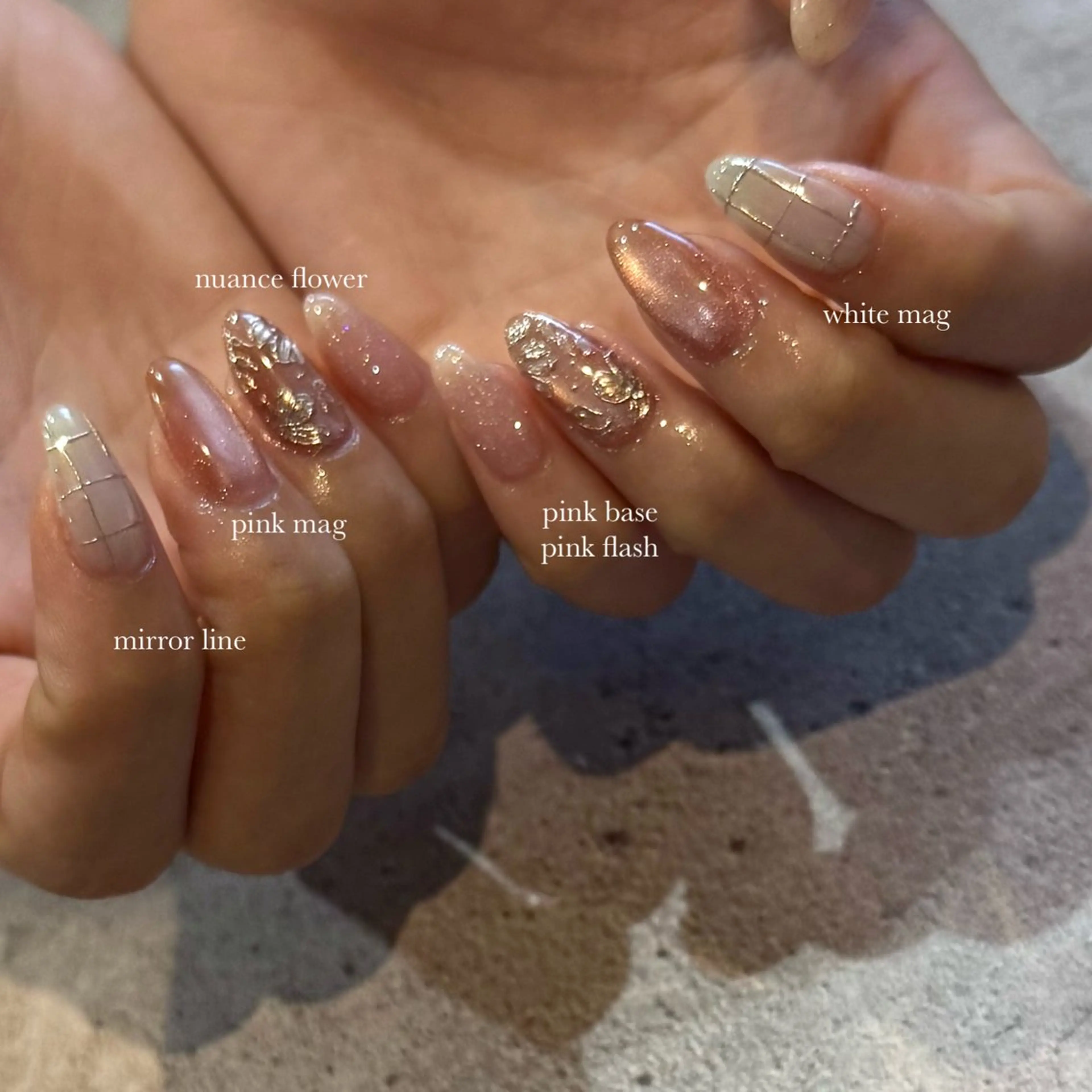 ネイル ハンドネイル Lusso Cocoroのネイルデザイン