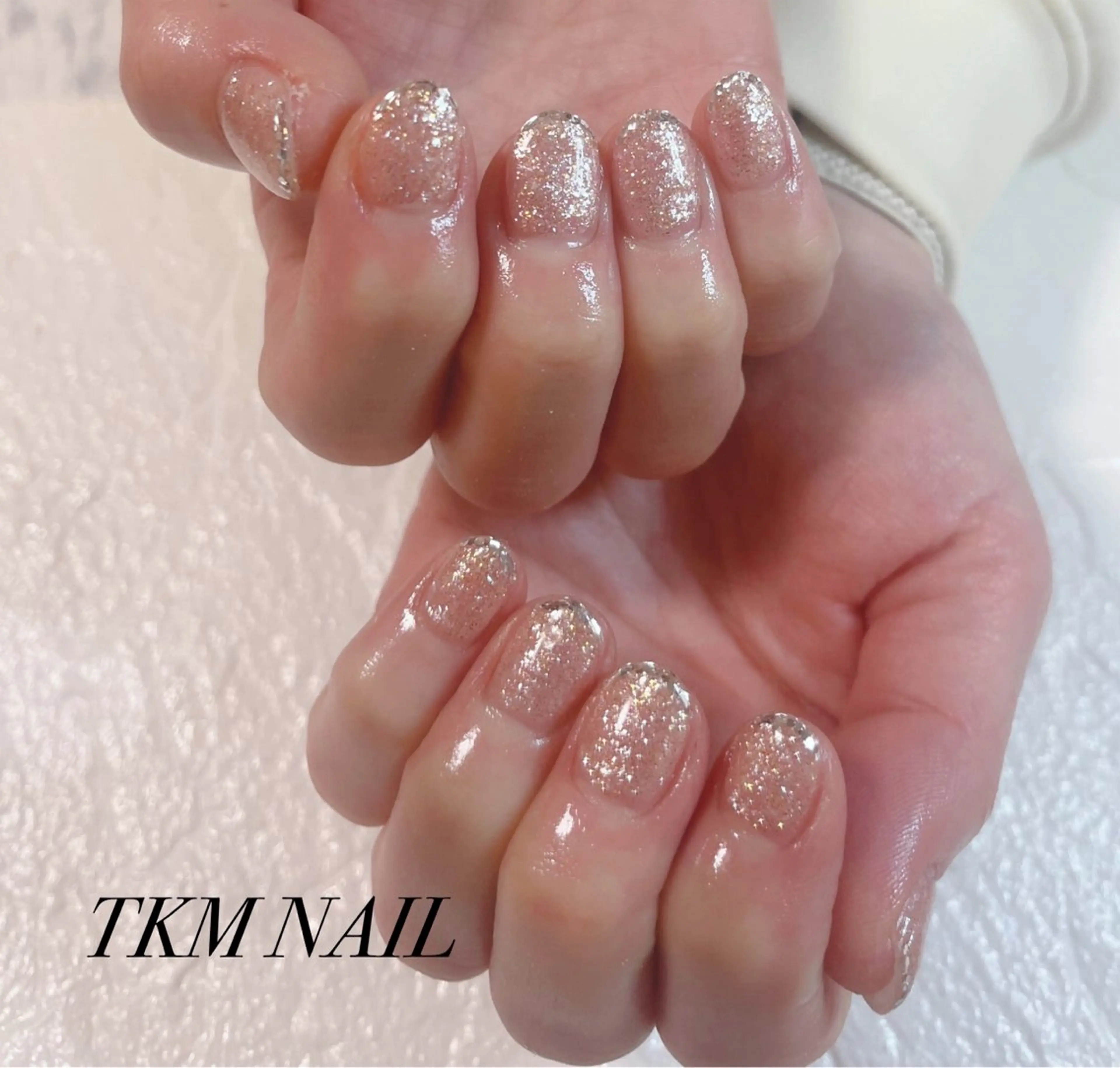 ネイル フラッシュネイル シンプルネイル ______ TKM  NAILのネイルデザイン