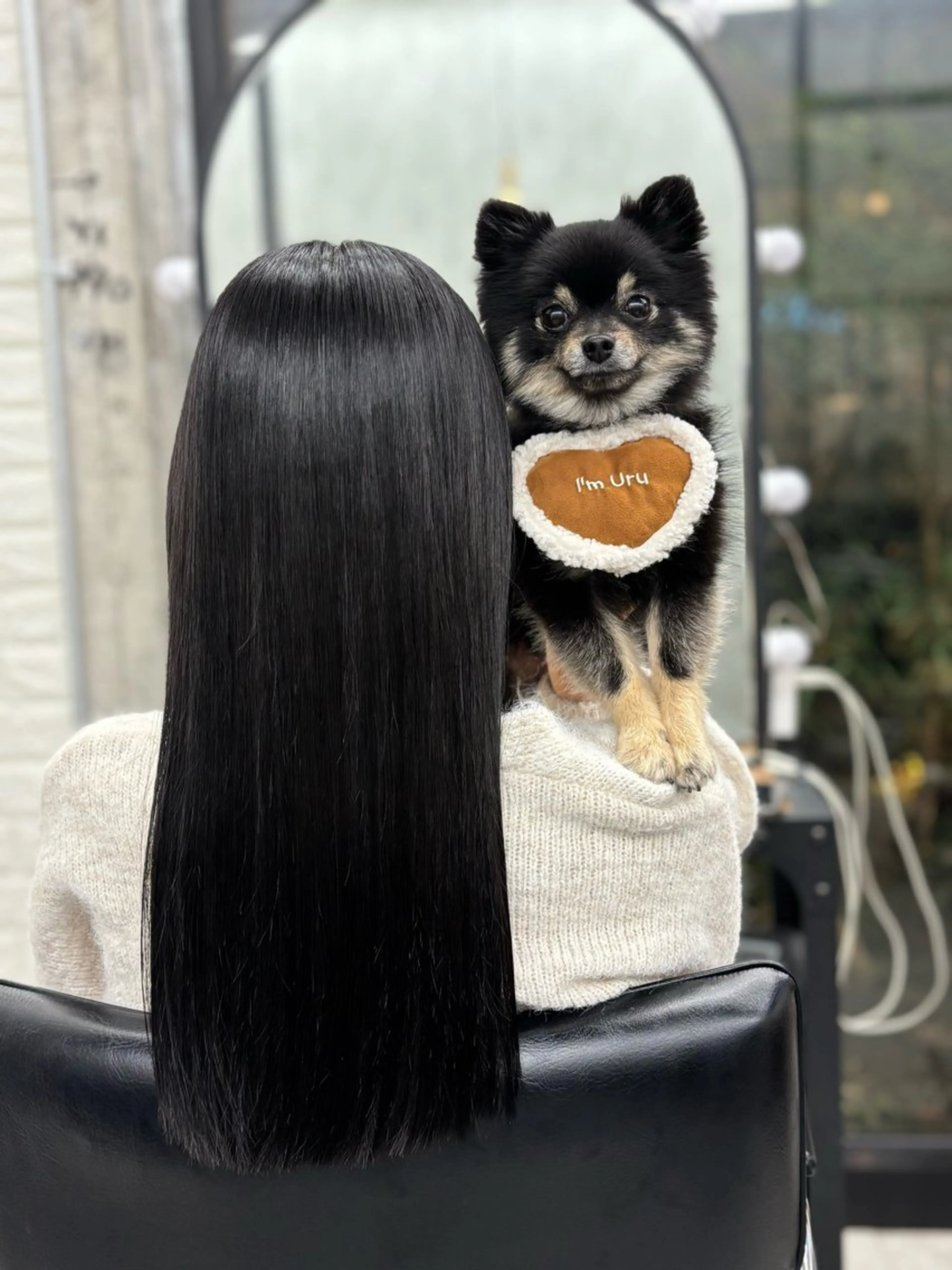 ロング カラー 髪質改善 縮毛矯正 トリートメント ヘアカラー 縮毛矯正 トリートメント すぐ巻ける縮毛矯正 🍀勝倉　麗のヘアスタイル